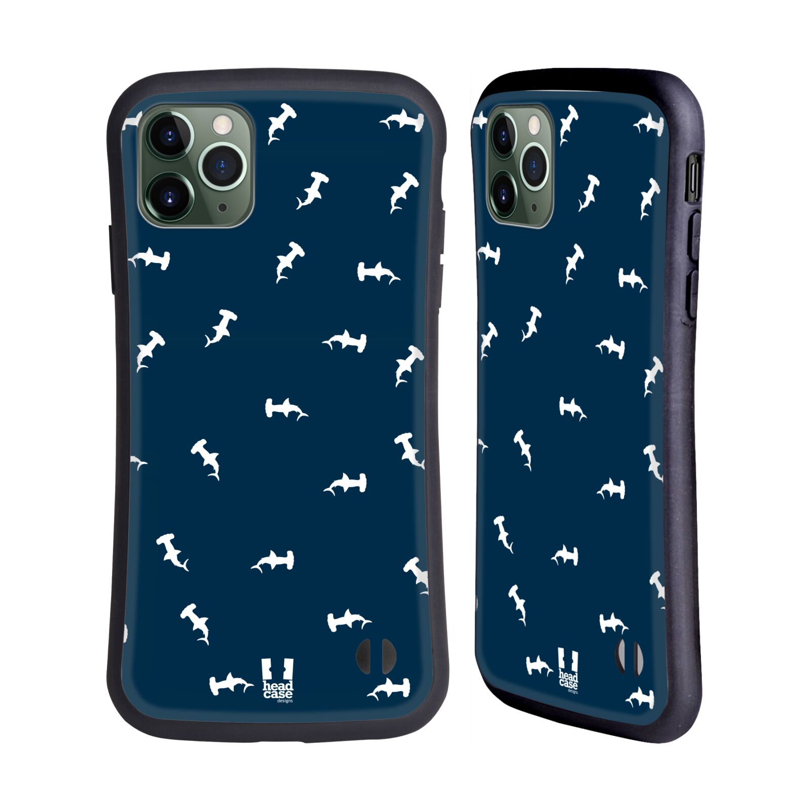HEAD CASE DESIGNS SHARK PRINTS HYBRID CASE FOR APPLE iPHONES PHONES - Foto 14 di 14