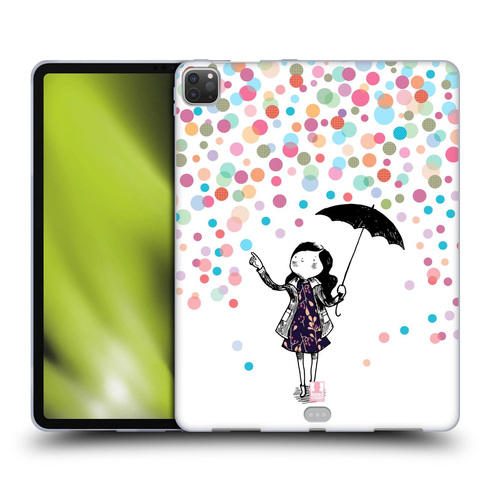 HEAD CASE DESIGNS SHOWER OF COLOURS SOFT GEL CASE FOR APPLE SAMSUNG KINDLE - Picture 9 of 14