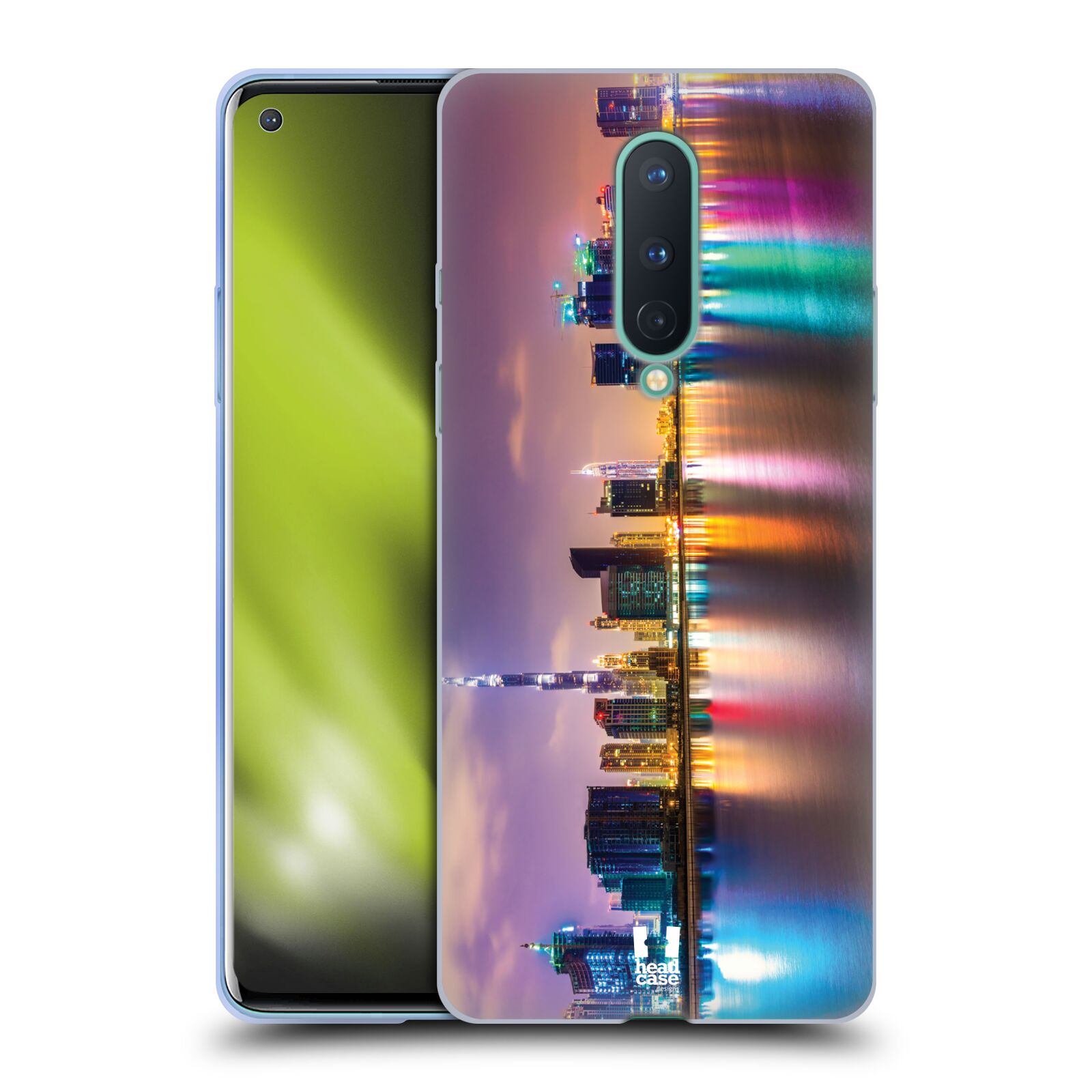 FUNDA HEAD CASE DESIGNS CITY SKYLINES GEL SUAVE PARA TELÉFONOS GOOGLE ONEPLUS - Imagen 10 de 14