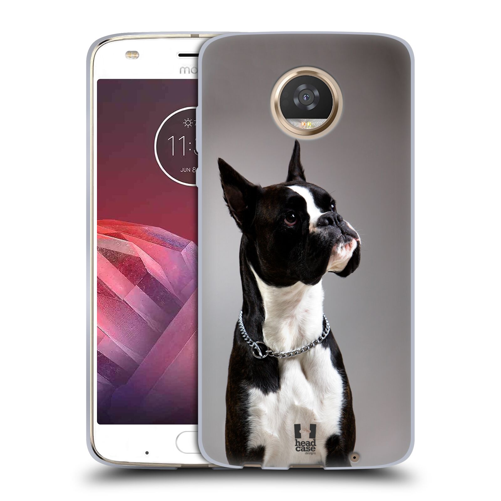 HEAD CASE DESIGNS POPULAR DOG BREEDS SOFT GEL CASE FOR MOTOROLA PHONES - Picture 8 of 20