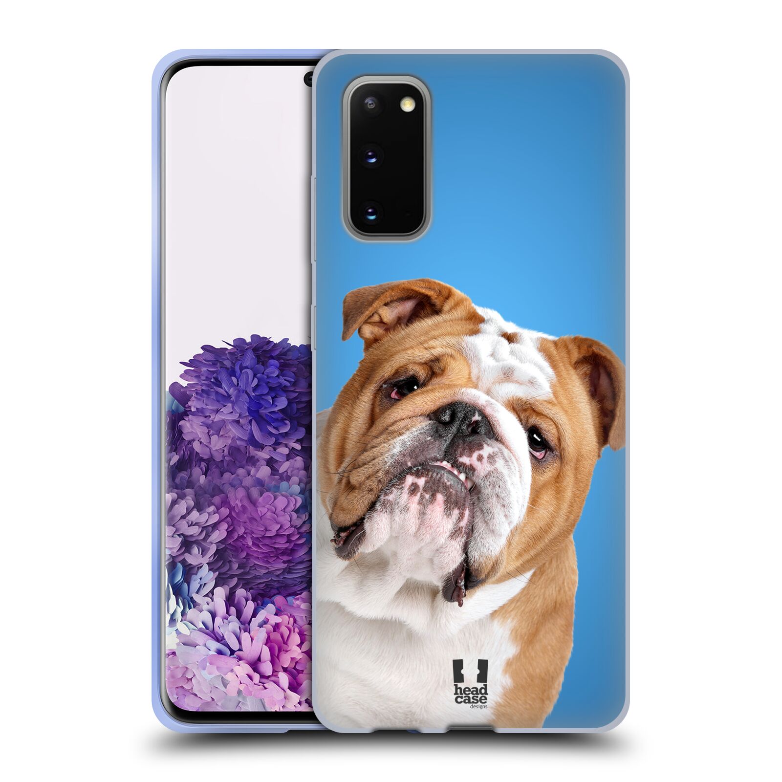 2020 Head Case Designs St Bernard Happy Puppies Soft Gel Case and Matching Wallpaper Compatible With Samsung Galaxy A12 
