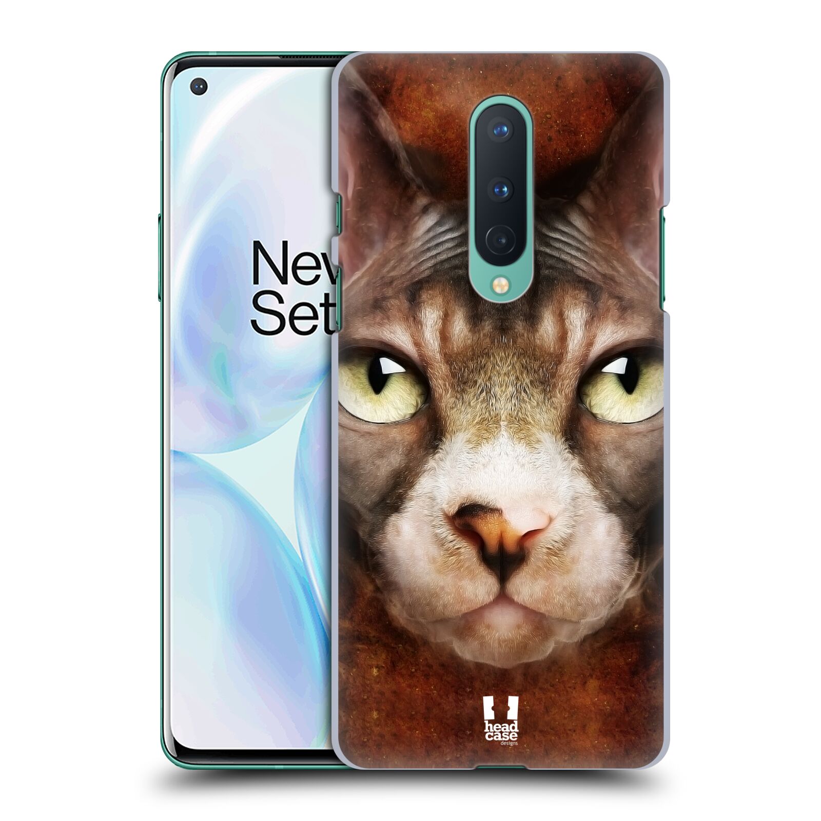 FUNDA TRASERA RÍGIDA HEAD CASE DESIGNS CON CARAS DE ANIMALES PARA TELÉFONOS OPPO - Imagen 11 de 13