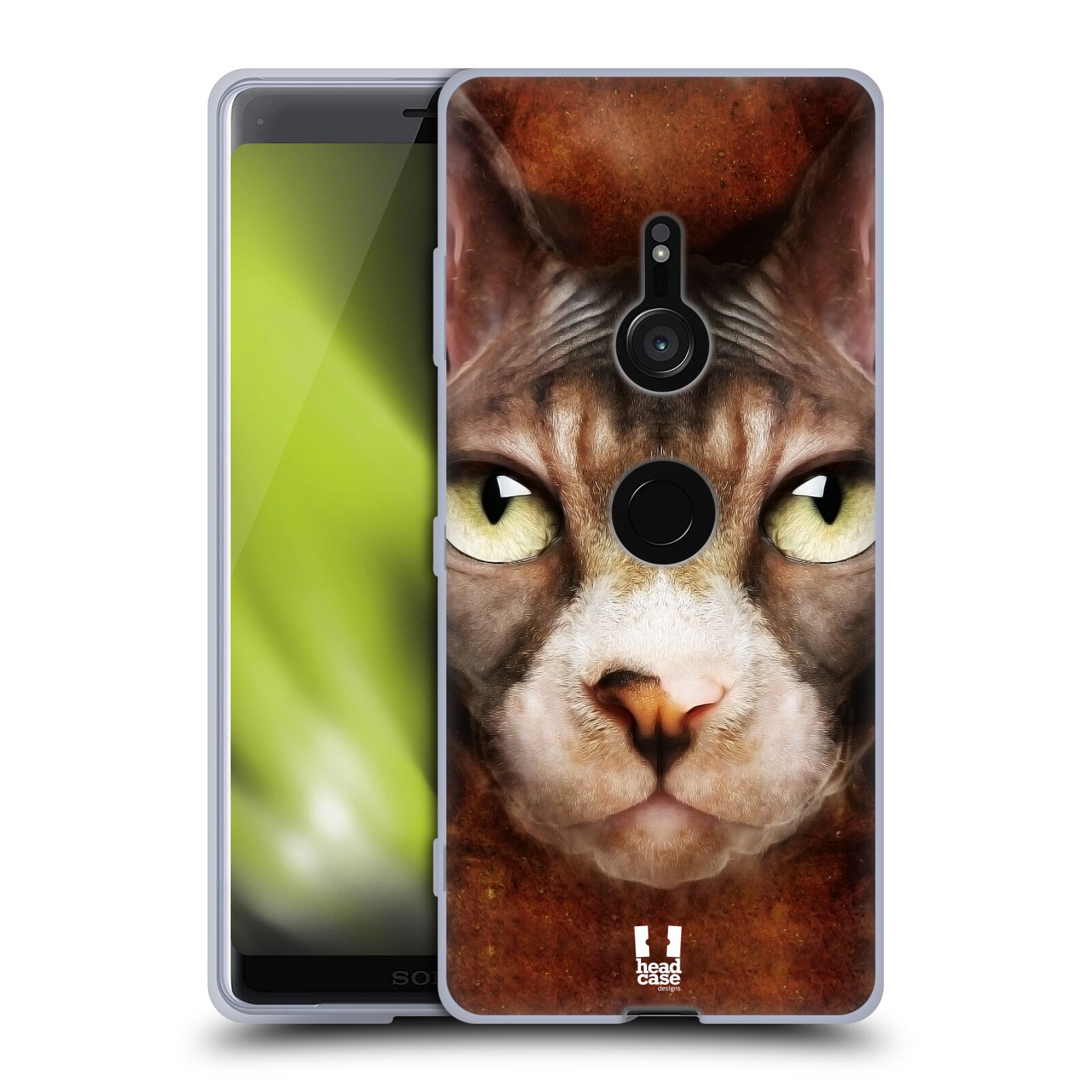 HEAD CASE DESIGNS ANIMAL FACES SOFT GEL CASE & WALLPAPER FOR SONY PHONES 1 - Picture 11 of 13