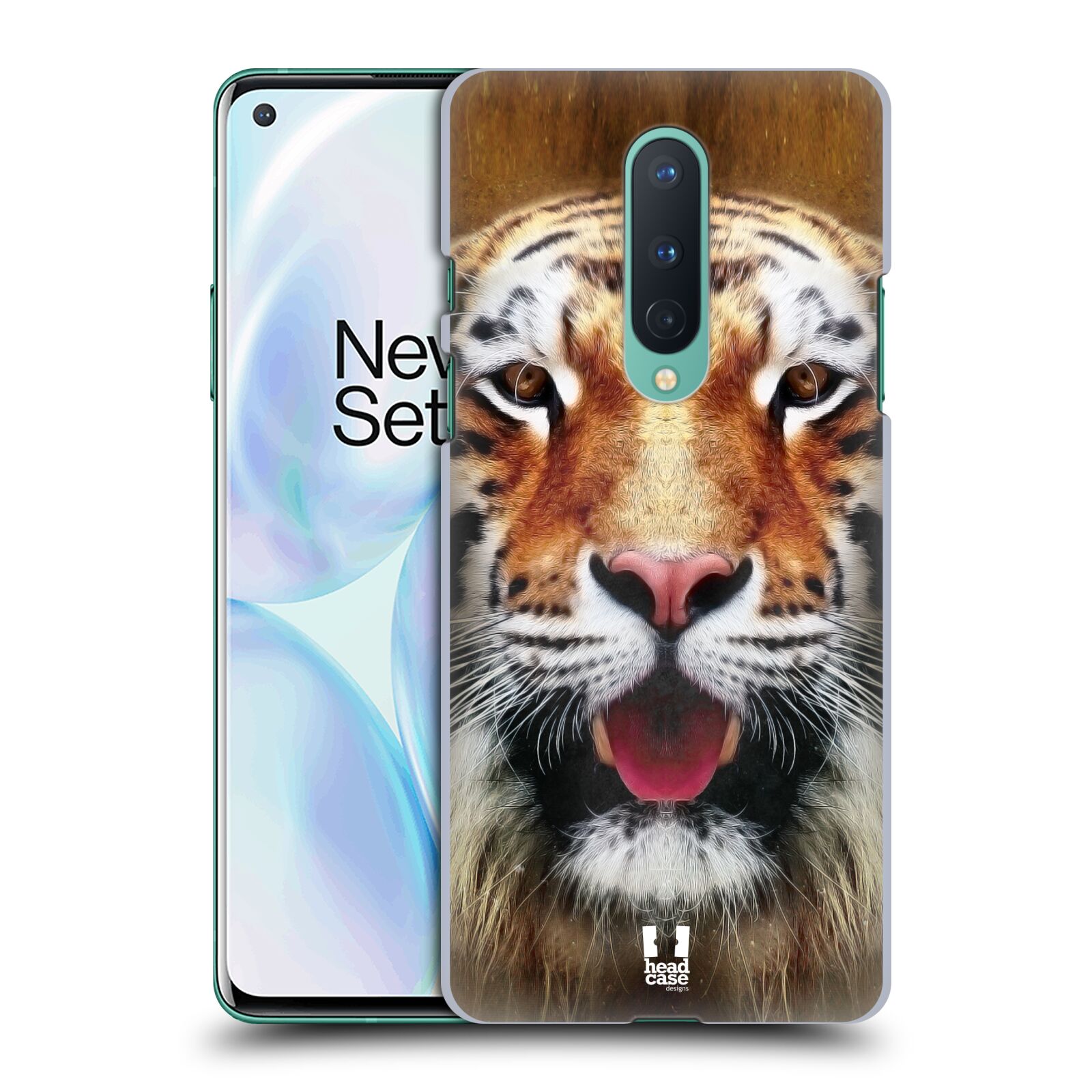 FUNDA TRASERA RÍGIDA HEAD CASE DESIGNS CON CARAS DE ANIMALES PARA TELÉFONOS OPPO - Imagen 12 de 13