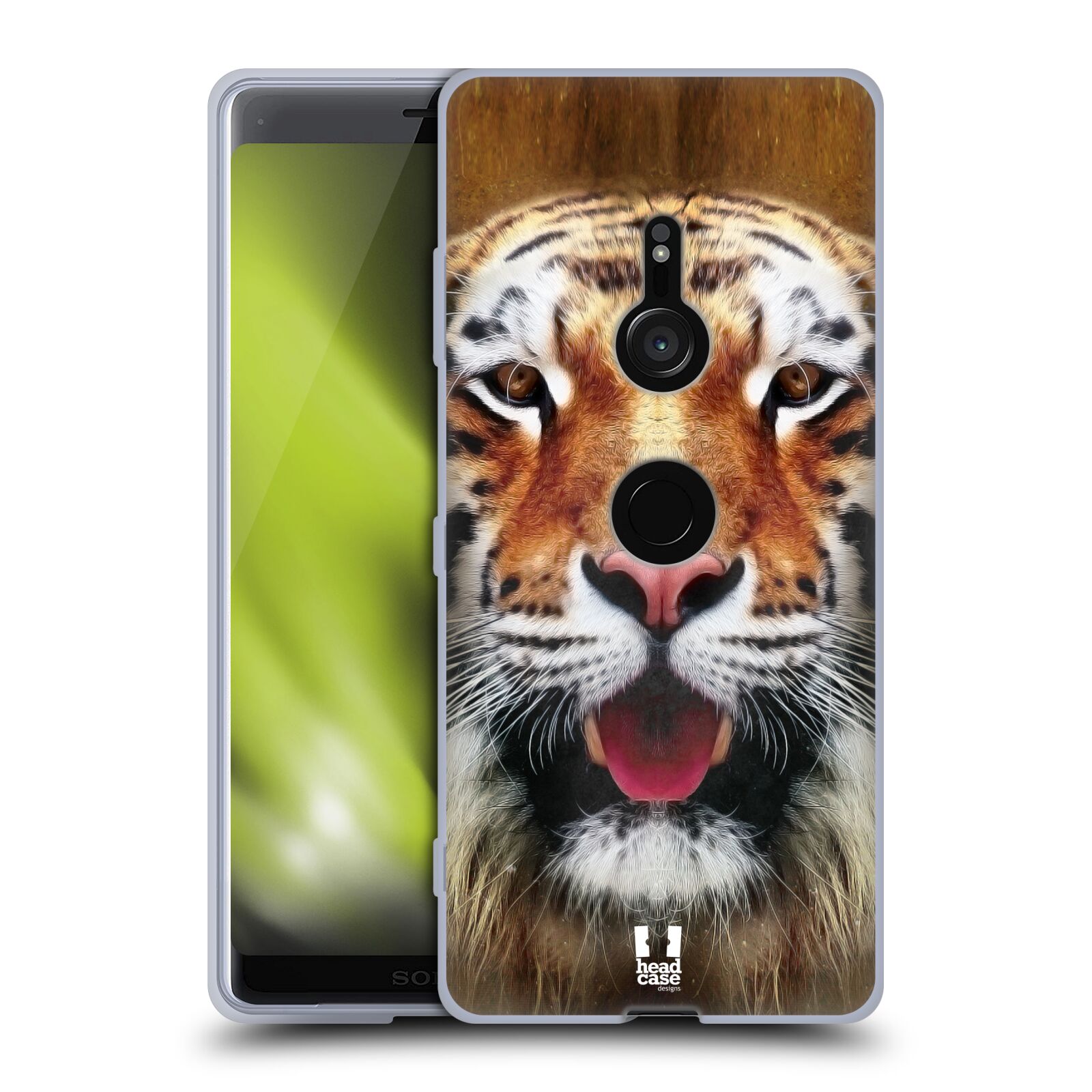 HEAD CASE DESIGNS ANIMAL FACES SOFT GEL CASE & WALLPAPER FOR SONY PHONES 1 - Picture 12 of 13