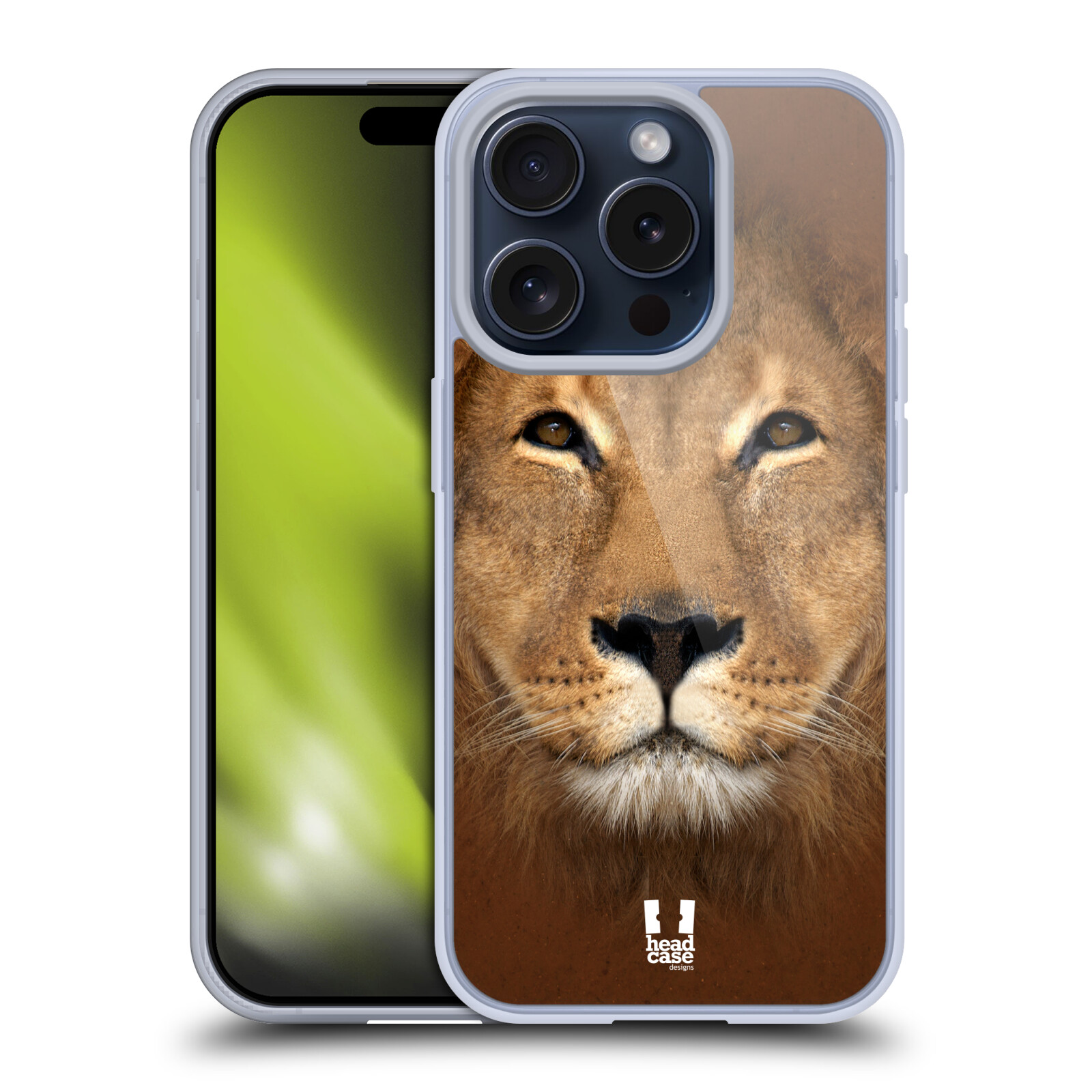 HEAD CASE DESIGNS ANIMAL FACES 2 GEL CASE & WALLPAPER FOR APPLE iPHONE PHONES - Picture 9 of 13