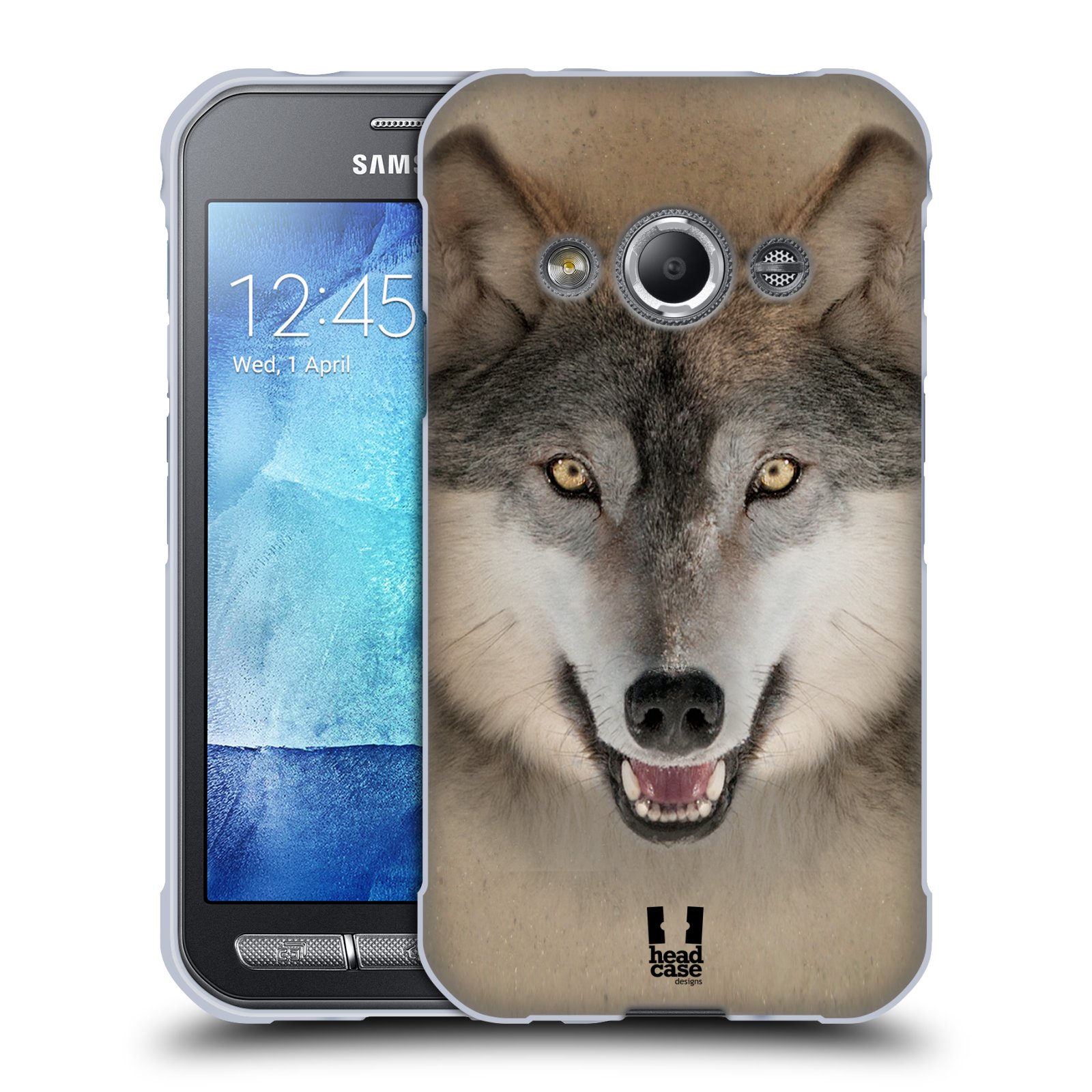 HEAD CASE DESIGNS ANIMAL FACES 2 SOFT GEL CASE FOR SAMSUNG PHONES 4