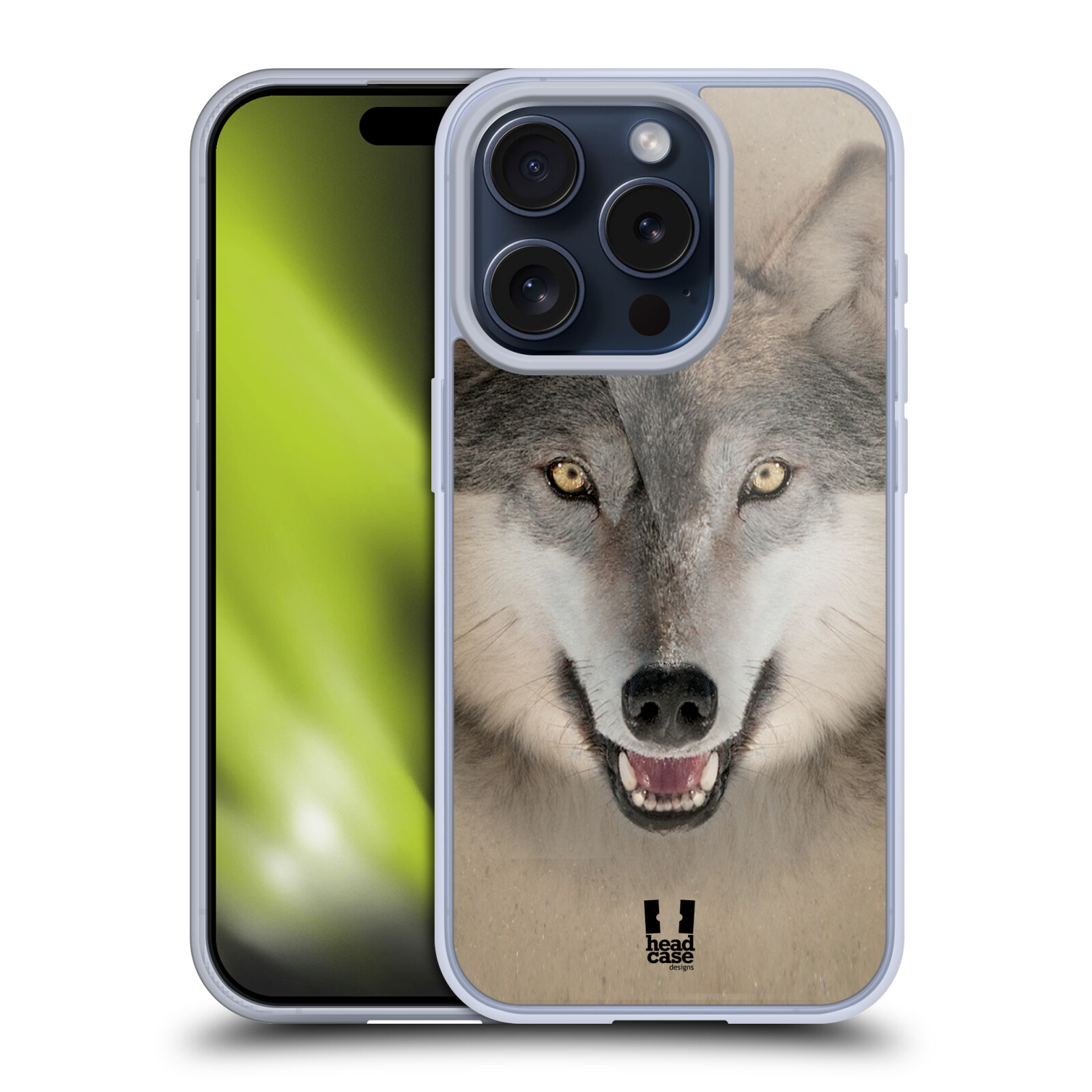 HEAD CASE DESIGNS ANIMAL FACES 2 GEL CASE & WALLPAPER FOR APPLE iPHONE PHONES - Picture 8 of 13
