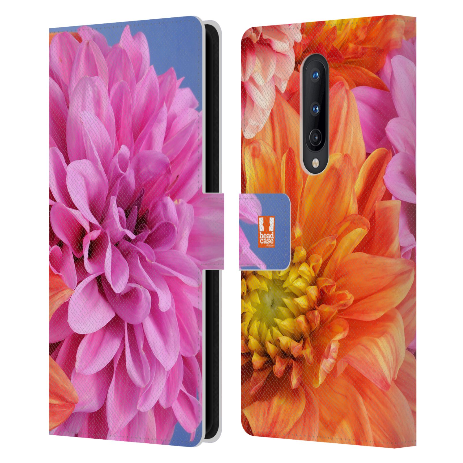 HEAD CASE DESIGNS FLOWERS LEATHER BOOK WALLET CASE COVER FOR ONEPLUS PHONES - Picture 7 of 11