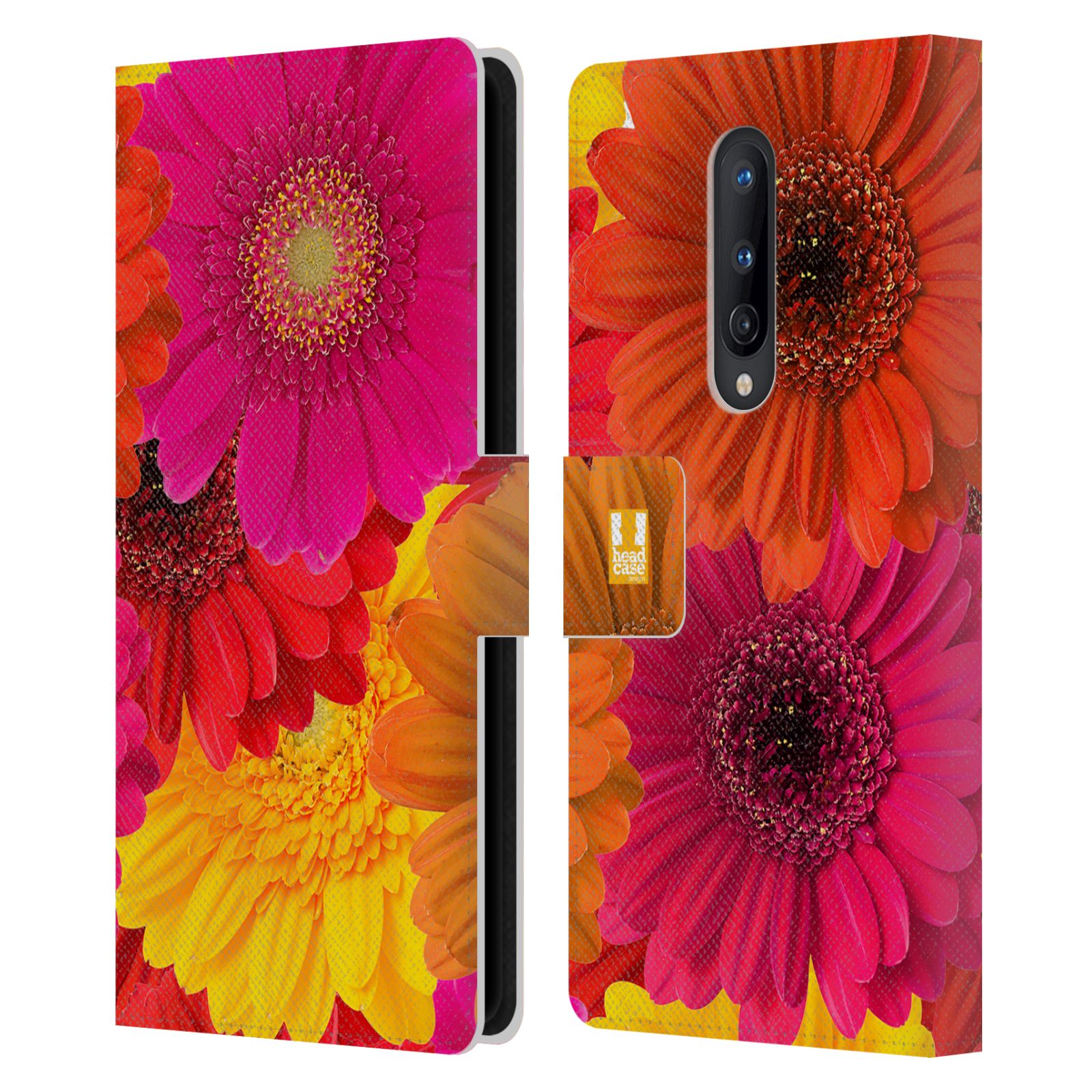 HEAD CASE DESIGNS FLOWERS LEATHER BOOK WALLET CASE COVER FOR ONEPLUS PHONES - Picture 8 of 11