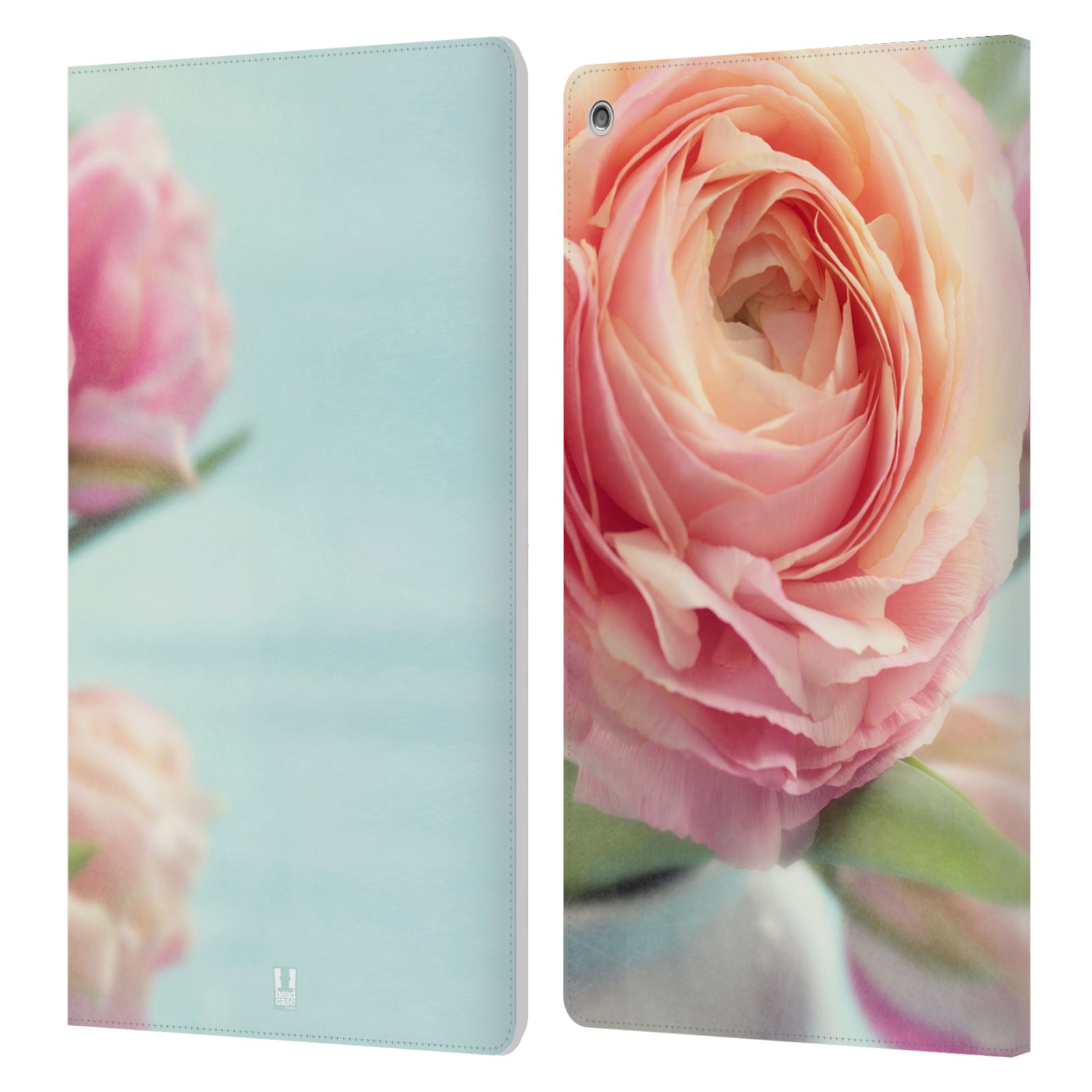 FUNDA BILLETERA HEAD CASE DESIGNS CON DIBUJO DE FLORES PARA AMAZON FIRE - Imagen 9 de 11