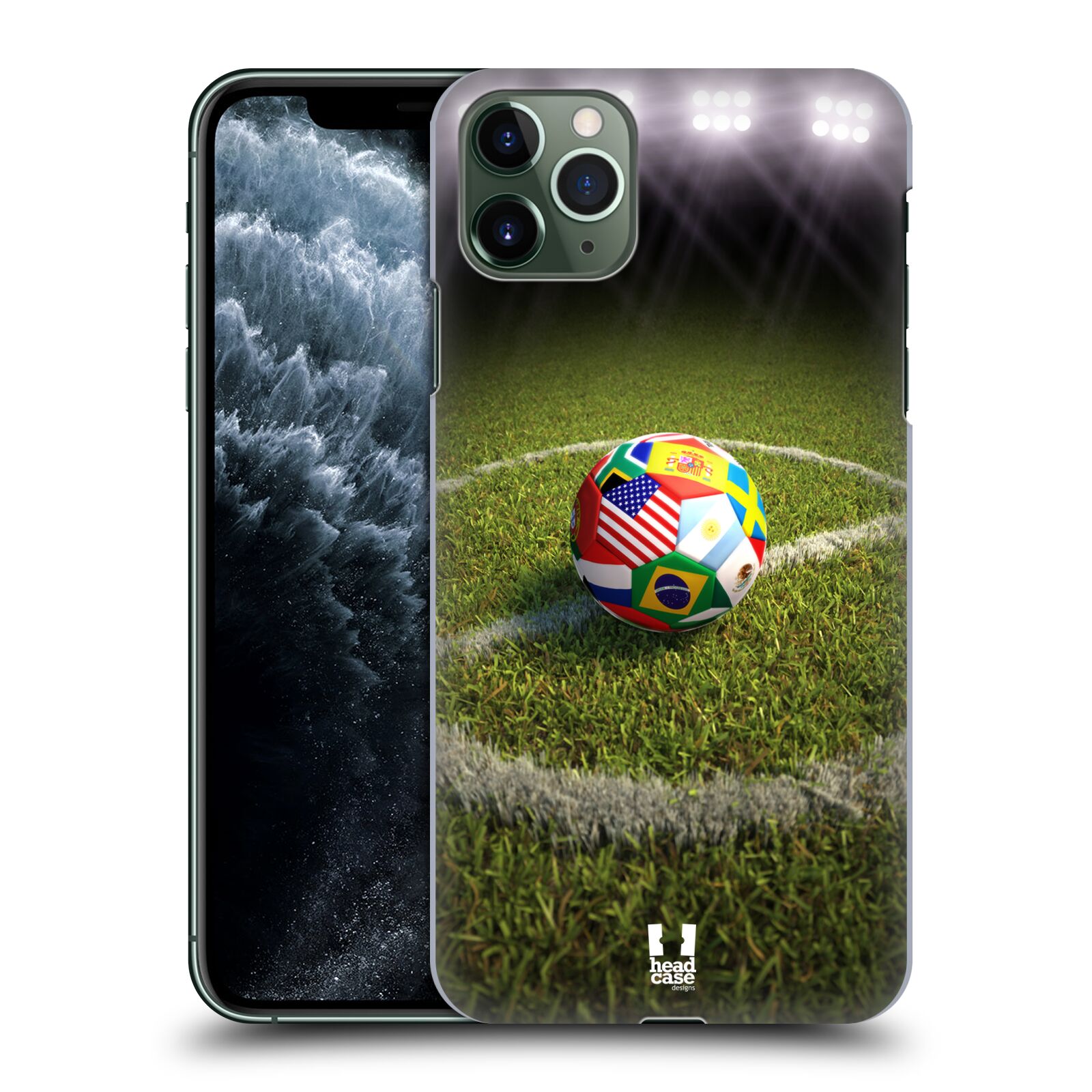 HEAD CASE DESIGNS FOOTBALL SNAPSHOTS HARD BACK CASE FOR APPLE iPHONE PHONES