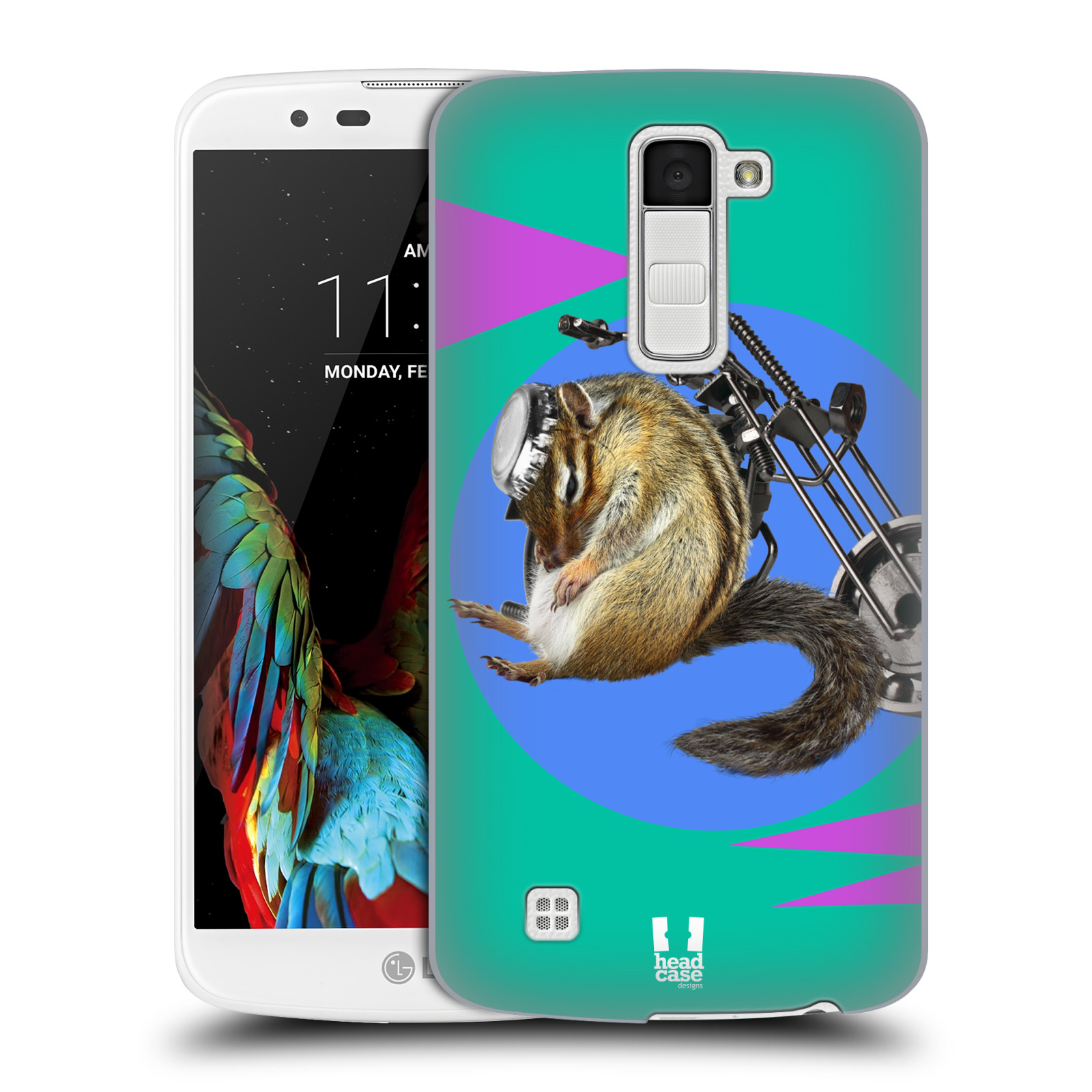 HEAD CASE DESIGNS FUNNY ANIMALS HARD BACK CASE & WALLPAPER FOR LG PHONES 3 - Picture 14 of 33