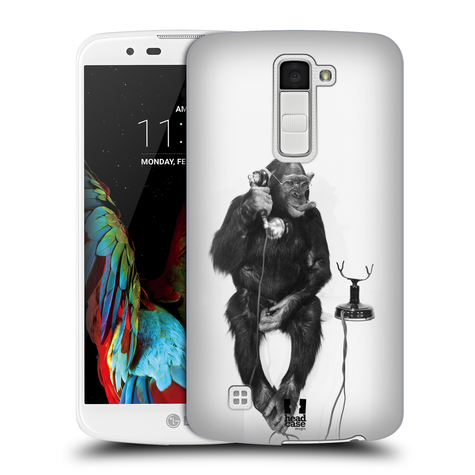 HEAD CASE DESIGNS FUNNY ANIMALS HARD BACK CASE & WALLPAPER FOR LG PHONES 3 - Picture 22 of 33