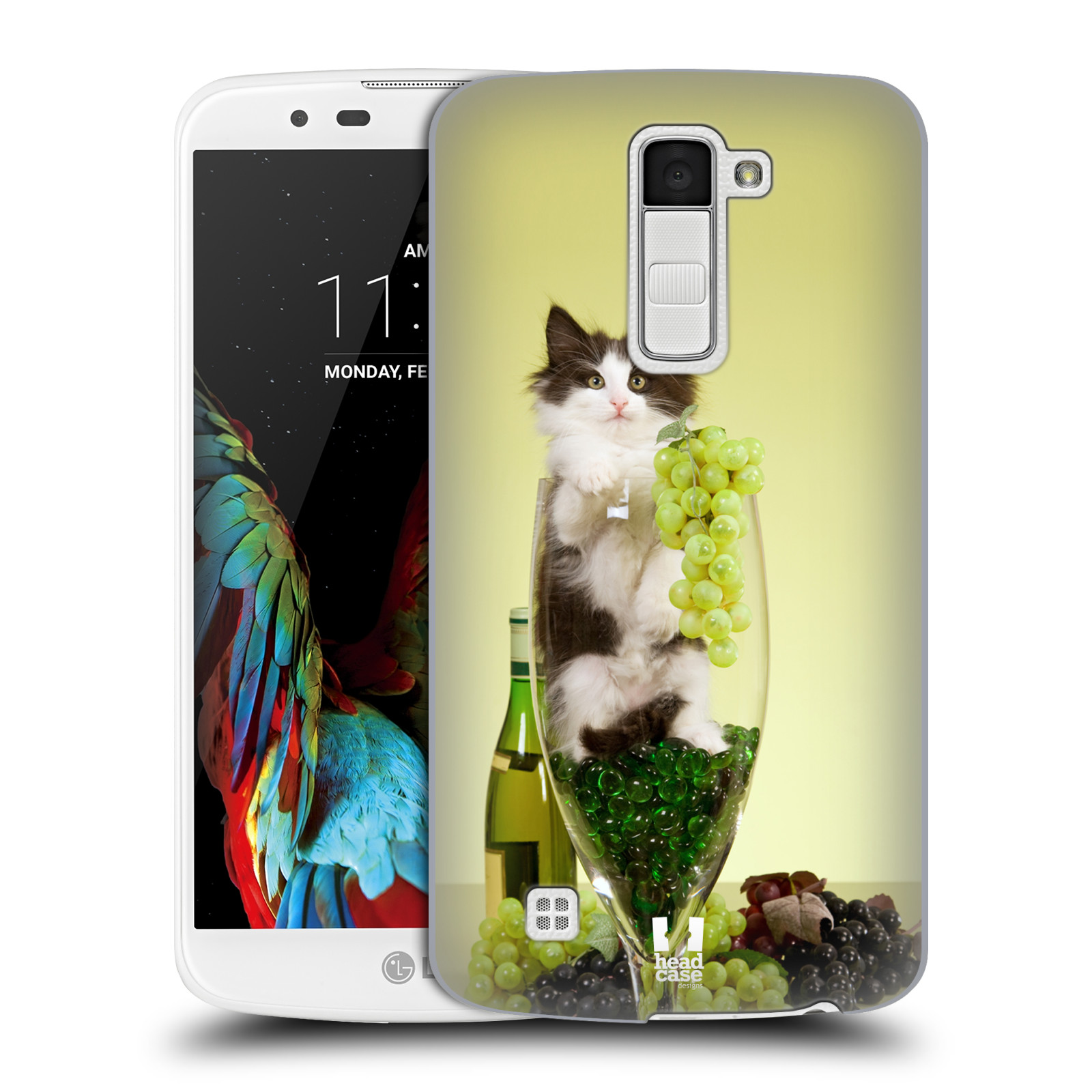 HEAD CASE DESIGNS FUNNY ANIMALS HARD BACK CASE & WALLPAPER FOR LG PHONES 3 - Picture 13 of 33