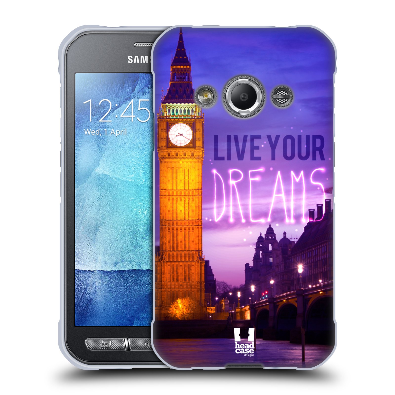FUNDA HEAD CASE DESIGNS CON DIBUJO DE PALABRAS PARA VIVIR POR 4 PARA TELÉFONOS SAMSUNG 4 - Imagen 10 de 12