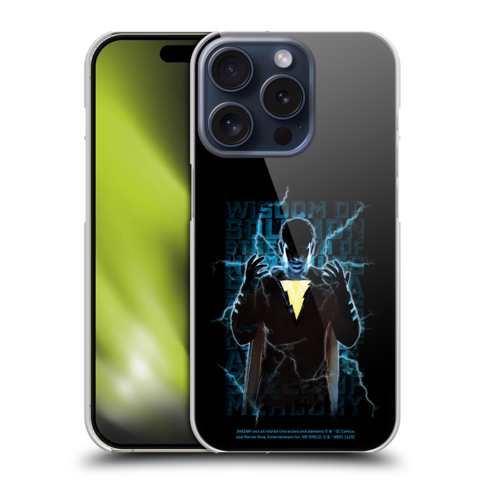 OFFICIAL SHAZAM! 2019 MOVIE CHARACTER ART HARD BACK CASE FOR APPLE iPHONE PHONES - Picture 10 of 13