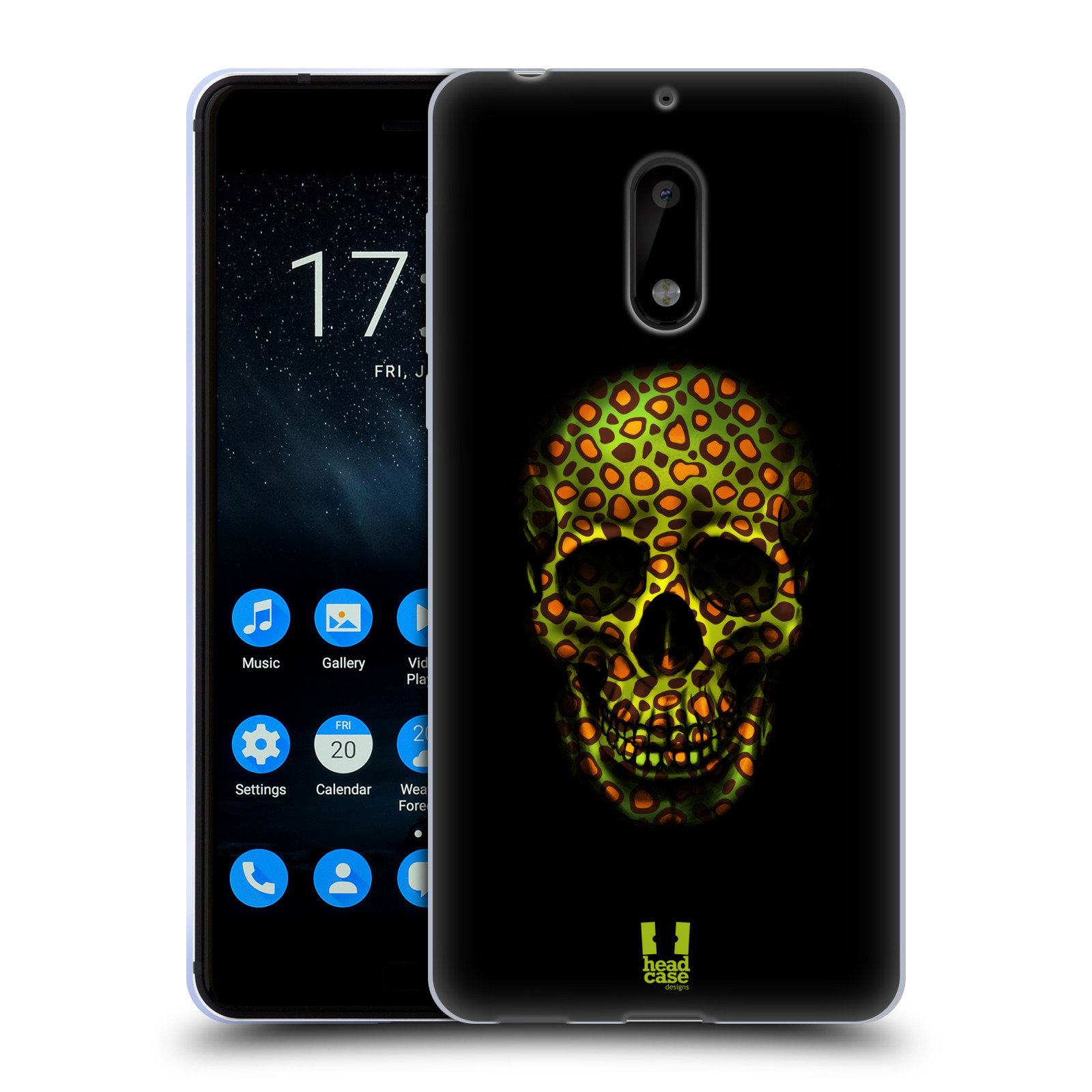 HEAD CASE DESIGNS SKULLS IN ANIMAL PRINTS SOFT GEL CASE FOR NOKIA PHONES 1 - Picture 8 of 13