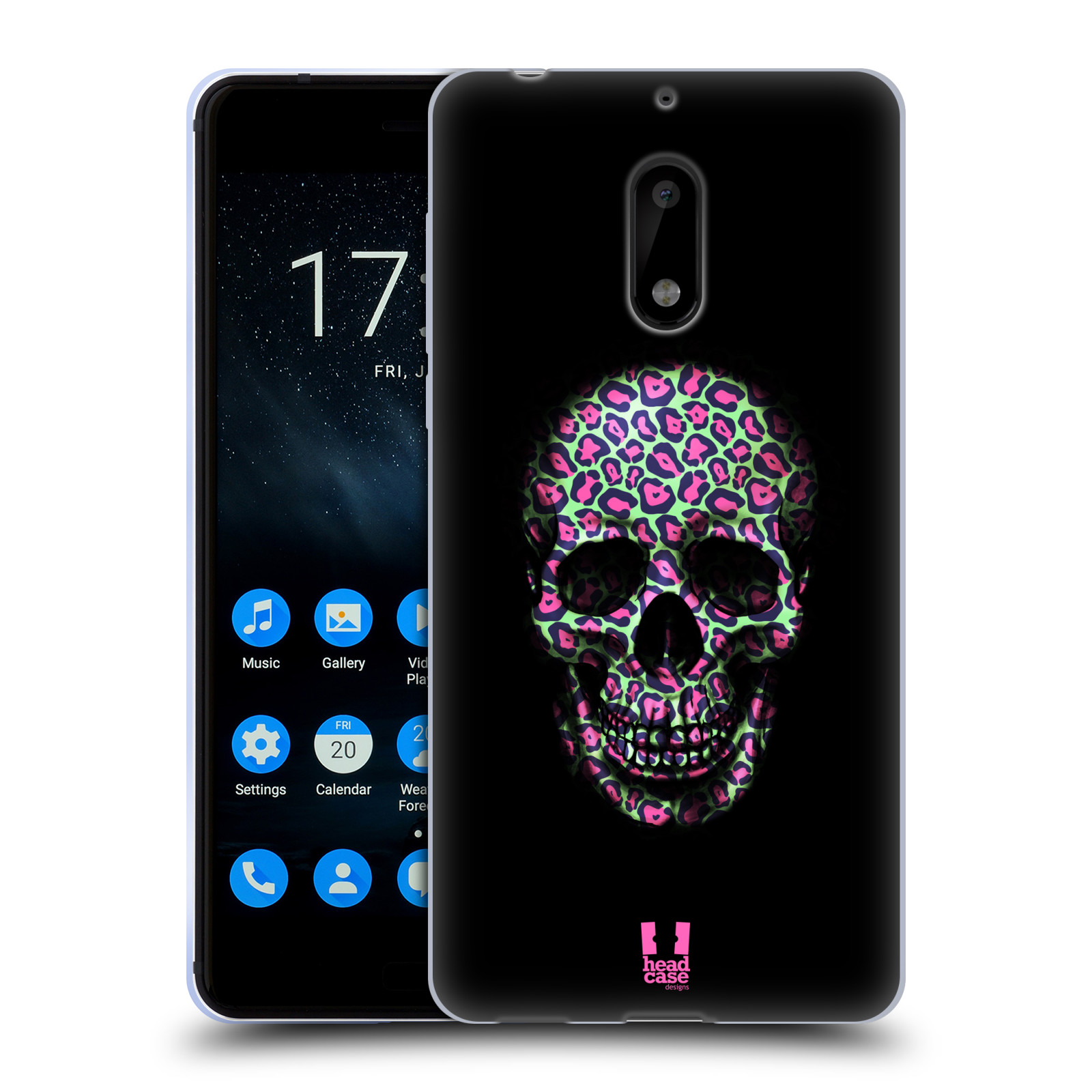 HEAD CASE DESIGNS SKULLS IN ANIMAL PRINTS SOFT GEL CASE FOR NOKIA PHONES 1 - Picture 10 of 13