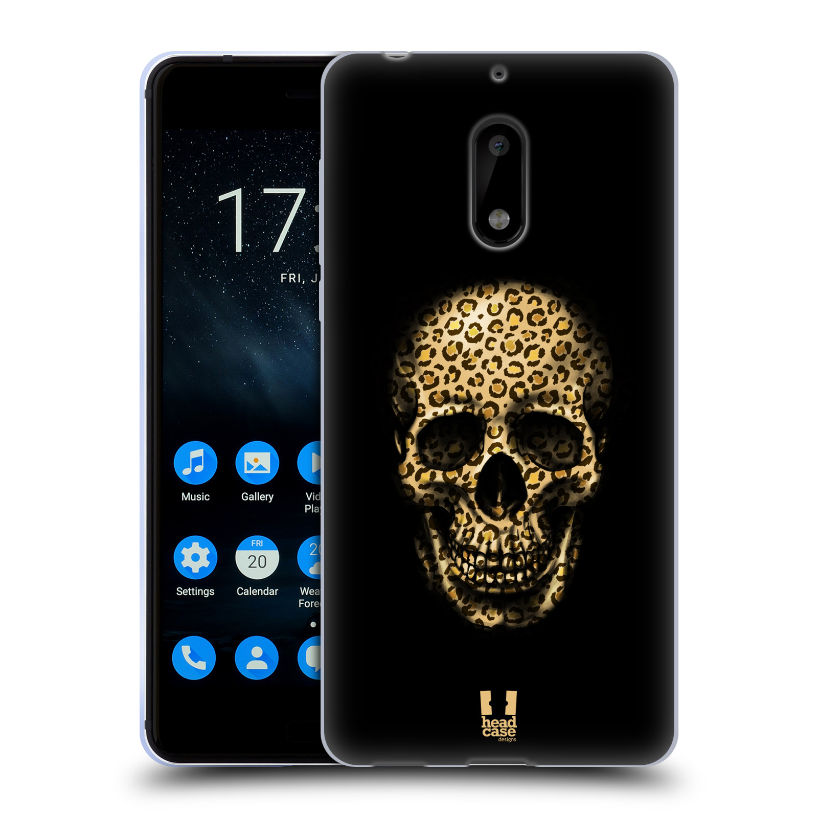 HEAD CASE DESIGNS SKULLS IN ANIMAL PRINTS SOFT GEL CASE FOR NOKIA PHONES 1 - Picture 11 of 13