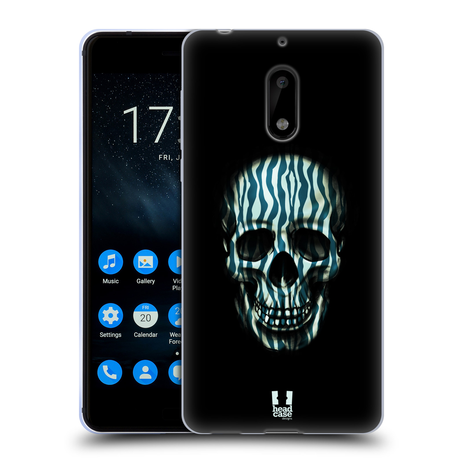 HEAD CASE DESIGNS SKULLS IN ANIMAL PRINTS SOFT GEL CASE FOR NOKIA PHONES 1 - Picture 13 of 13