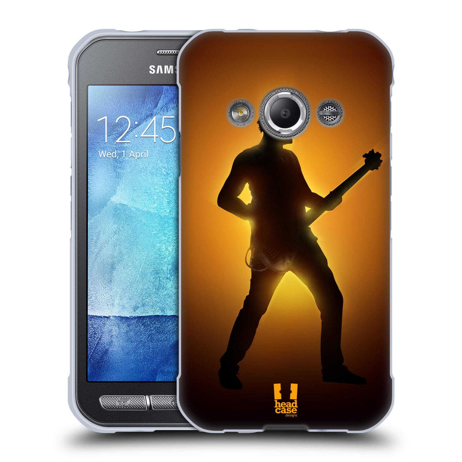 FUNDA HEAD CASE DESIGNS CON DIBUJO DE SILUETA INTÉRPRETES DE GEL SUAVE PARA TELÉFONOS SAMSUNG 4 - Imagen 10 de 12