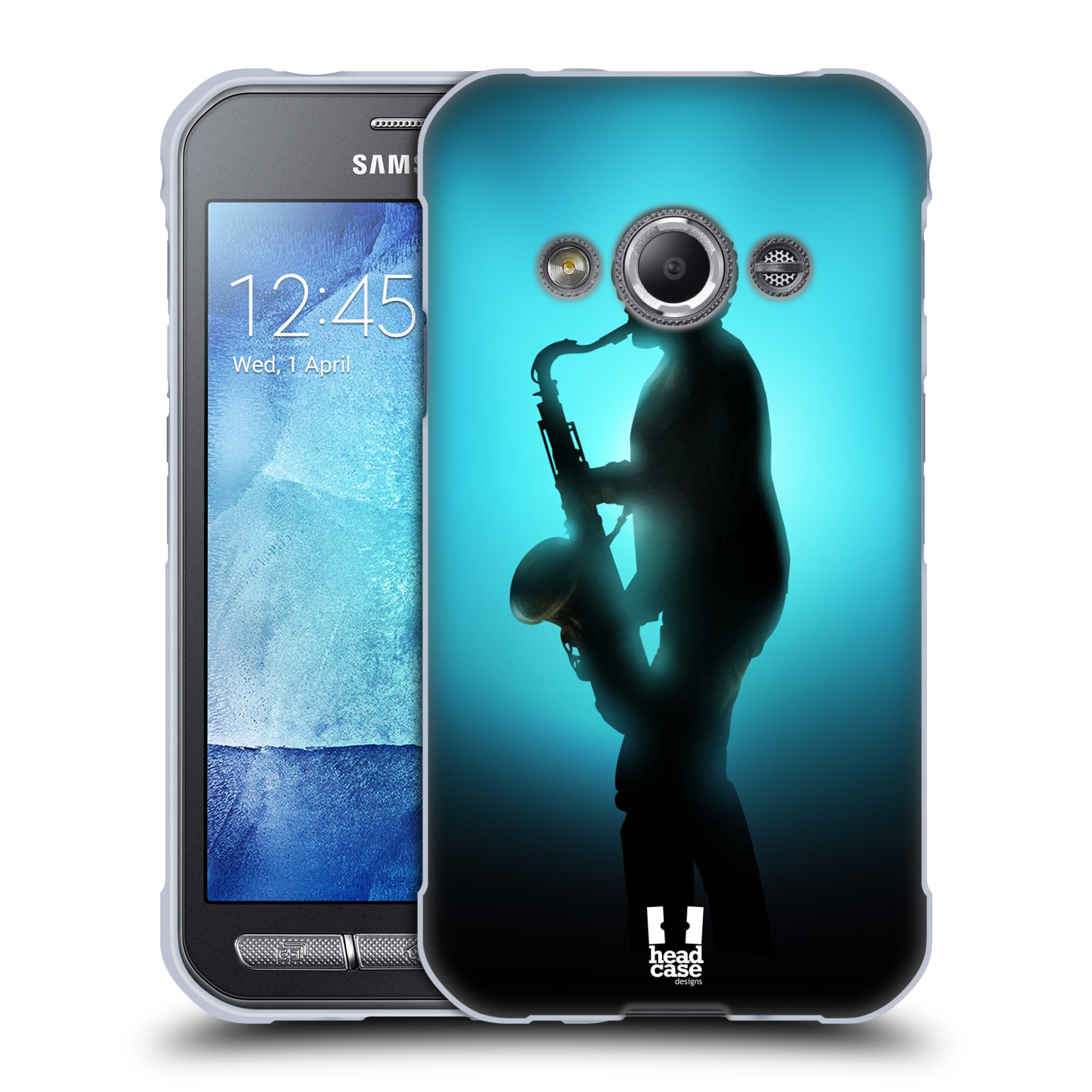 FUNDA HEAD CASE DESIGNS CON DIBUJO DE SILUETA INTÉRPRETES DE GEL SUAVE PARA TELÉFONOS SAMSUNG 4 - Imagen 11 de 12