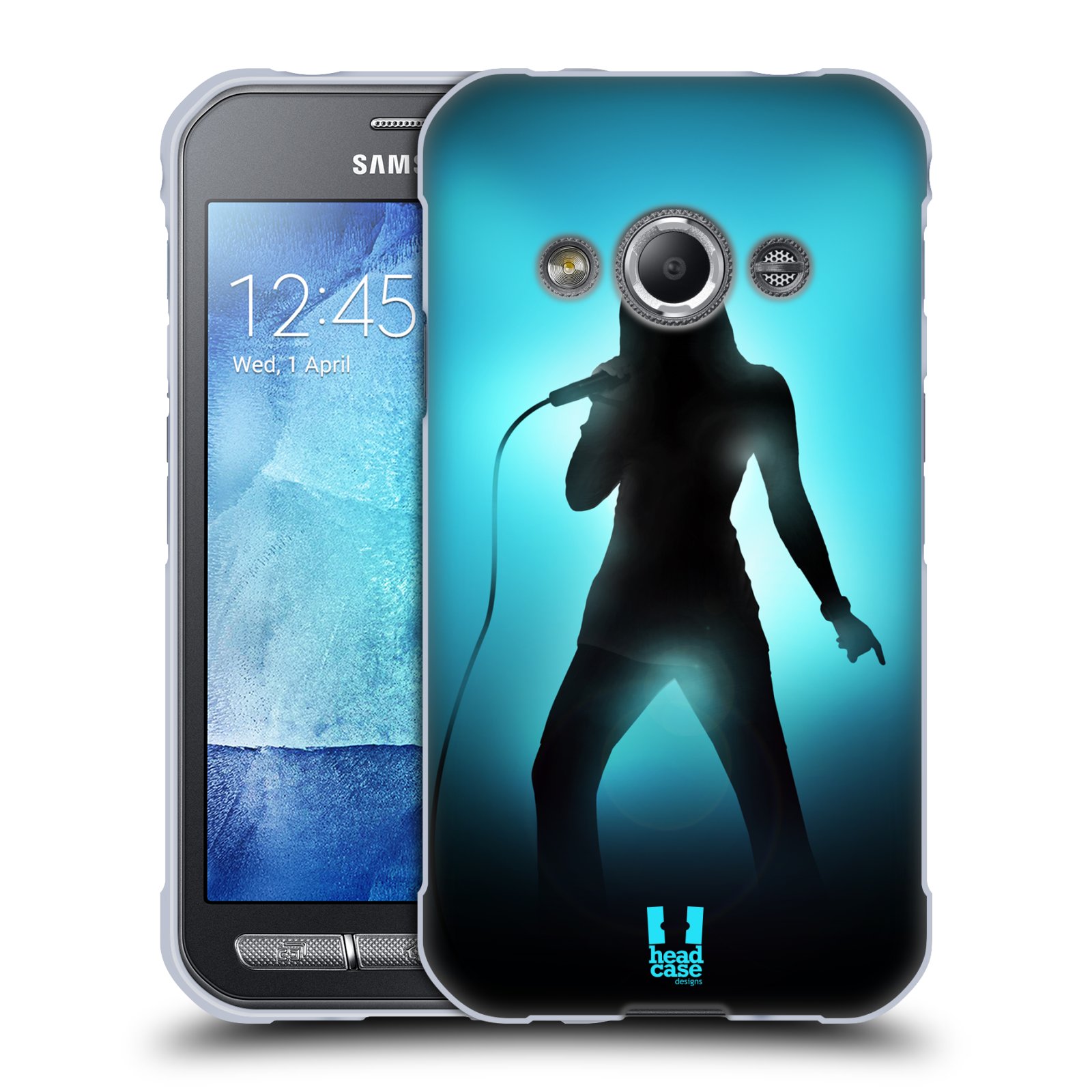 FUNDA HEAD CASE DESIGNS CON DIBUJO DE SILUETA INTÉRPRETES DE GEL SUAVE PARA TELÉFONOS SAMSUNG 4 - Imagen 12 de 12