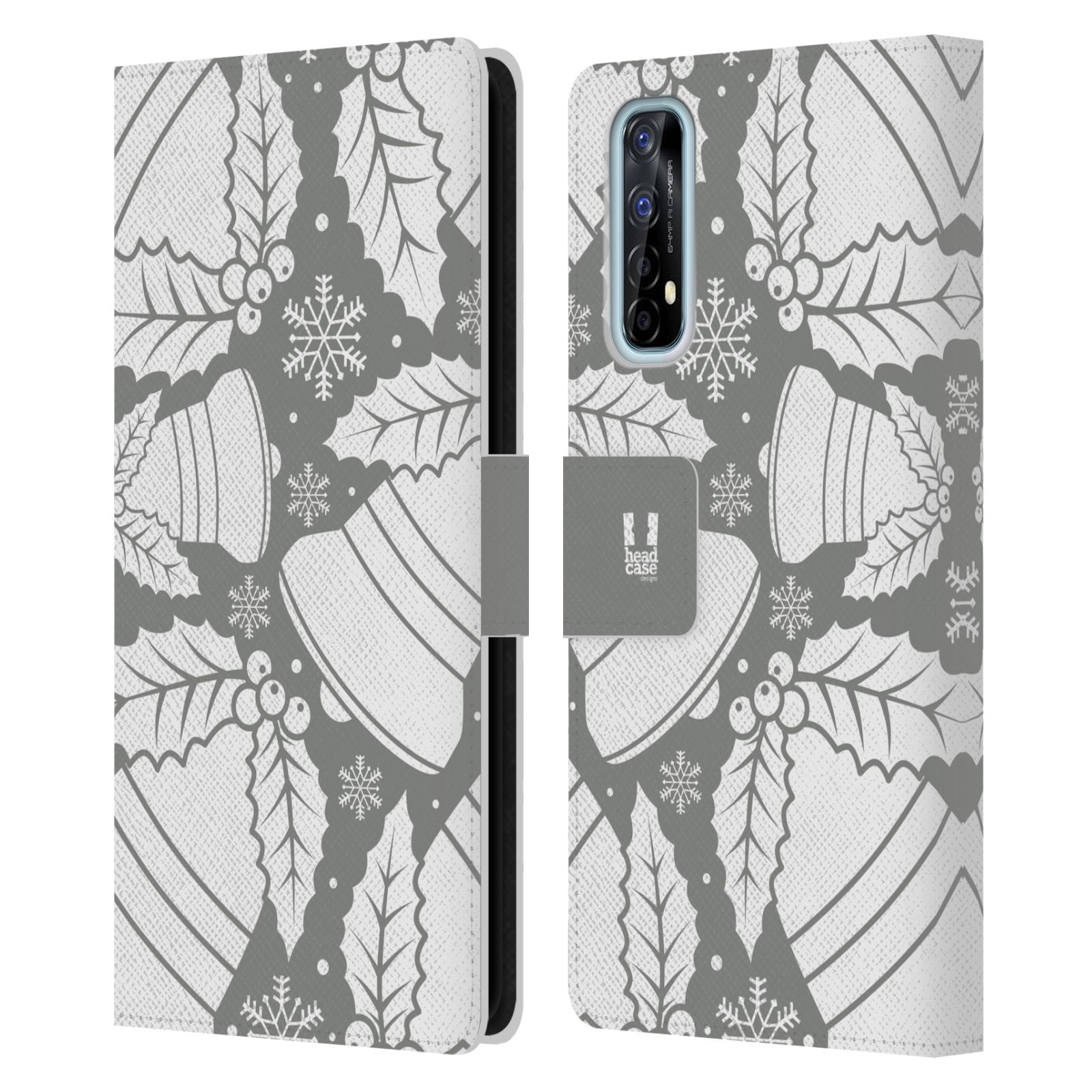HEAD CASE DESIGNS SILVER DAY LEATHER BOOK WALLET CASE COVER FOR REALME PHONES - 第 8/13 張圖片