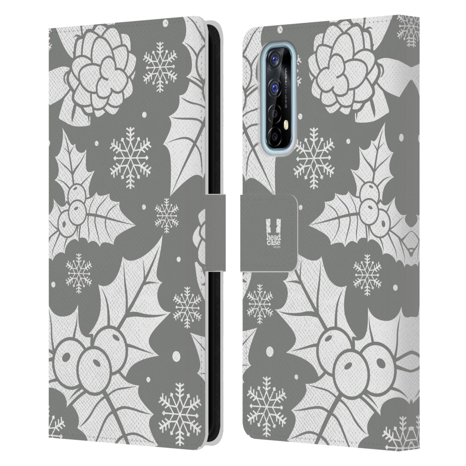 HEAD CASE DESIGNS SILVER DAY LEATHER BOOK WALLET CASE COVER FOR REALME PHONES - 第 11/13 張圖片