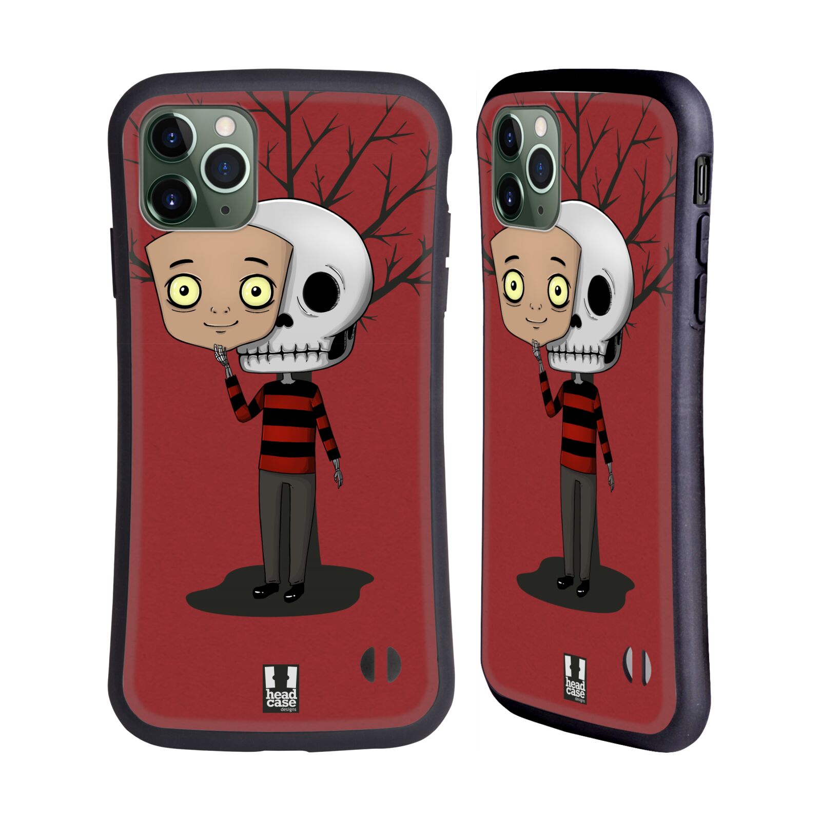HEAD CASE DESIGNS SKULL KIDS HYBRID CASE FOR APPLE iPHONES PHONES - Picture 10 of 10
