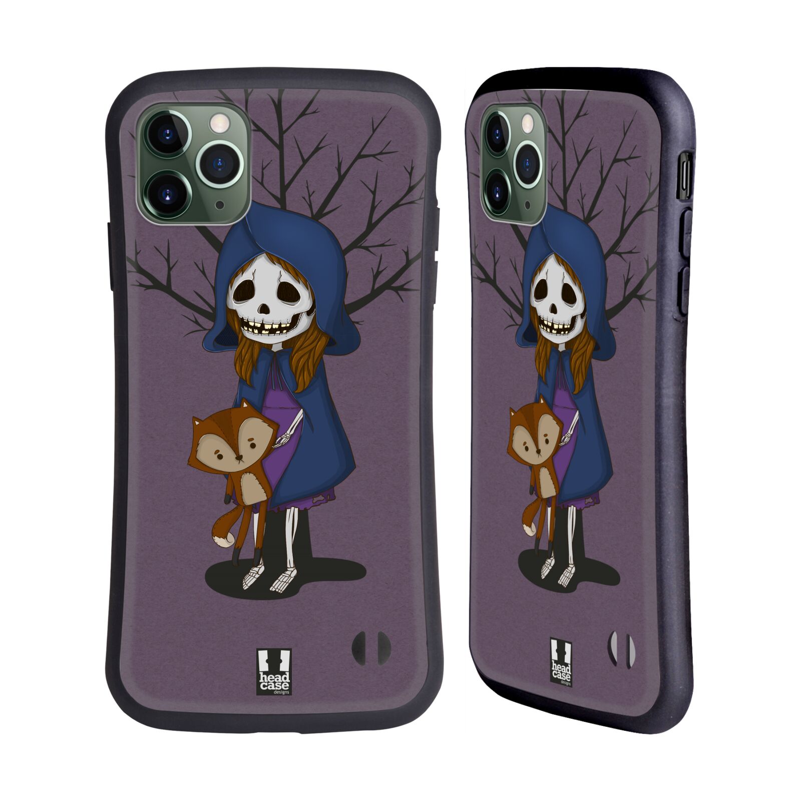 HEAD CASE DESIGNS SKULL KIDS HYBRID CASE FOR APPLE iPHONES PHONES - Picture 8 of 10