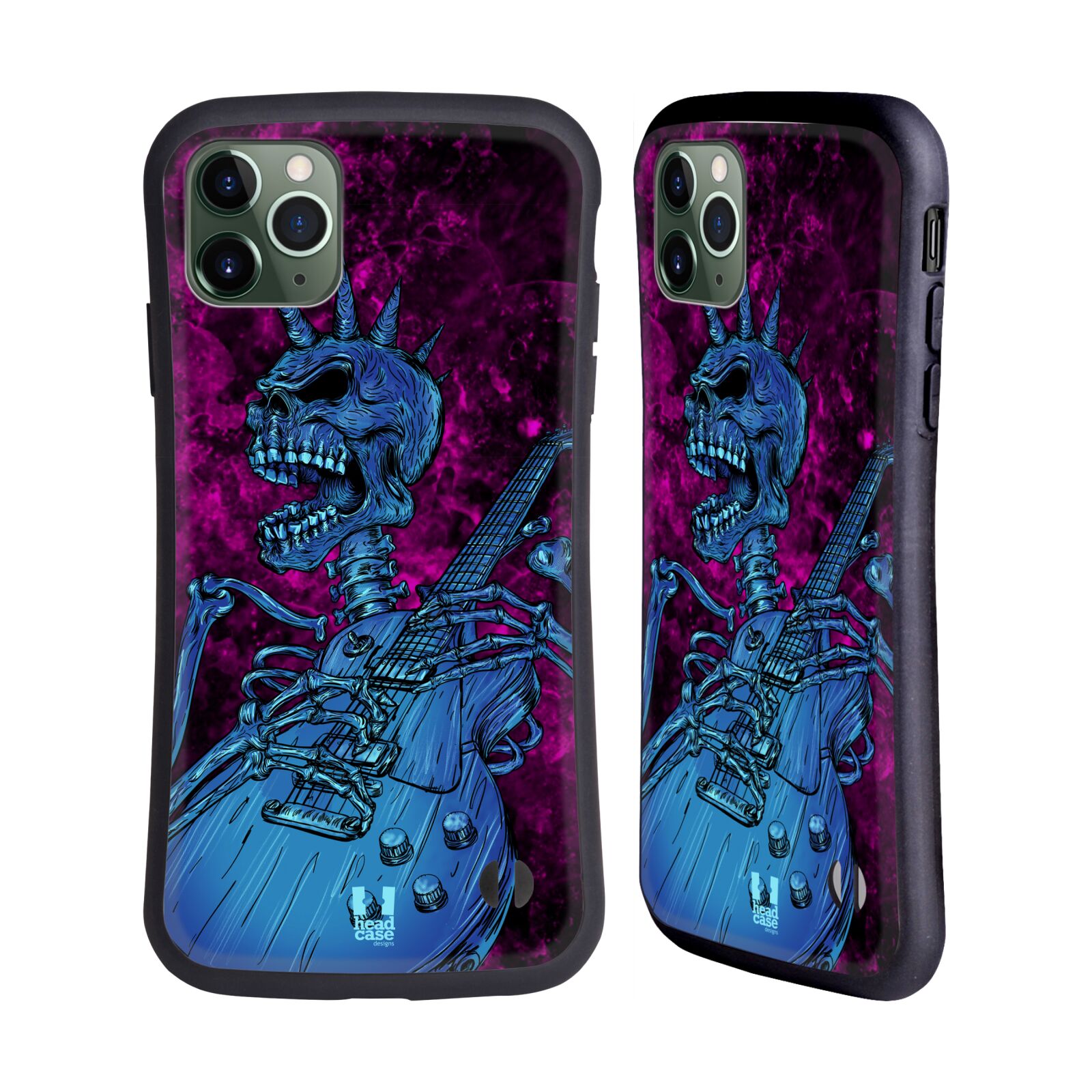 FUNDA HÍBRIDA HEAD CASE DESIGNS CALAVERA DE ROCA PARA TELÉFONOS iTELÉFONOS DE APPLE - Imagen 8 de 12