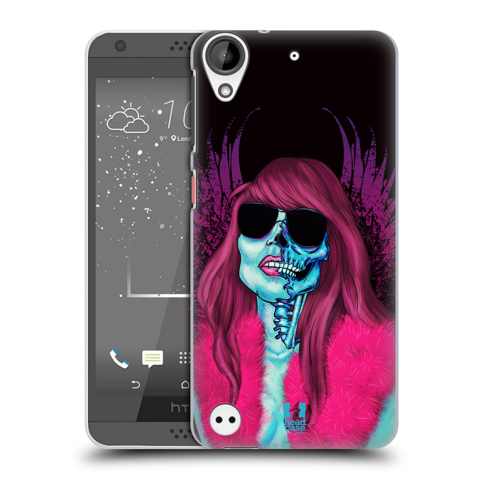 HEAD CASE DESIGNS SKULL OF ROCK HARD BACK CASE & WALLPAPER FOR HTC DESIRE 530 - Picture 10 of 13
