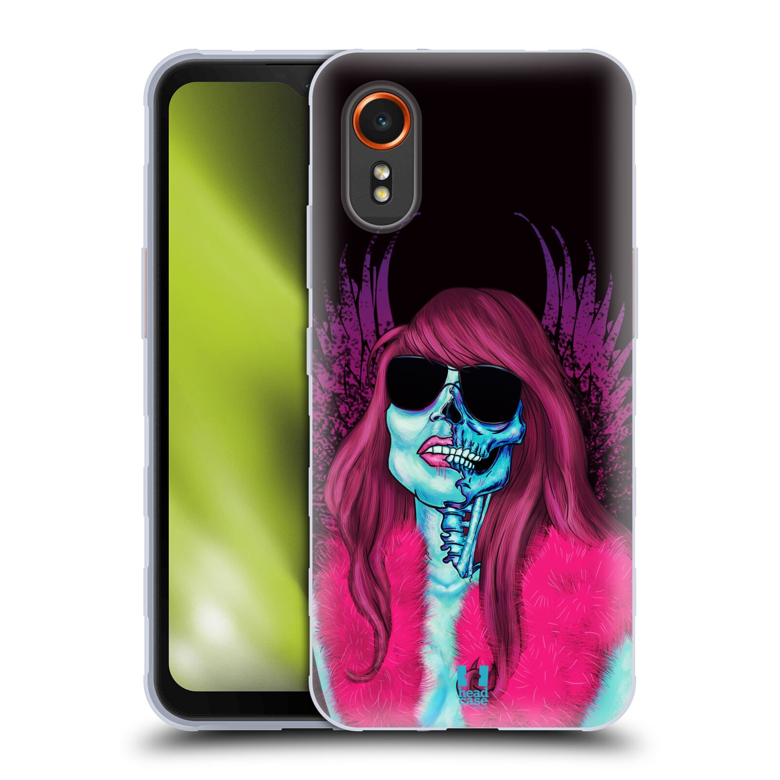 Silikonové pouzdro - Samsung Galaxy Xcover 7 5G - Head Case - LEBKA GROUPIE (Silikonový kryt, obal, pouzdro na mobilní telefon Samsung Galaxy Xcover 7 5G s motivem LEBKA GROUPIE)