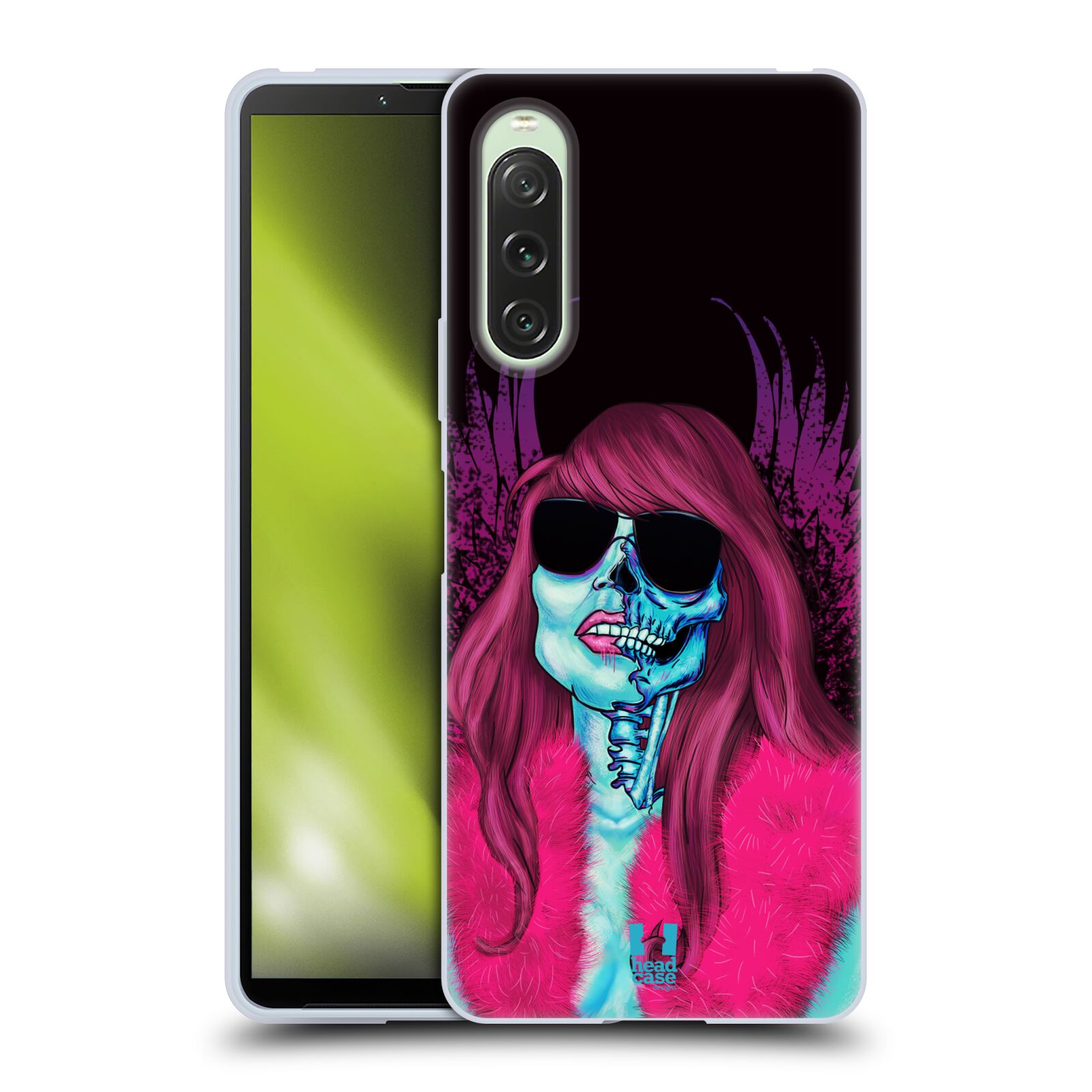 Silikonové pouzdro - Sony Xperia 10 V - Head Case - LEBKA GROUPIE (Silikonový kryt, obal, pouzdro na mobilní telefon Sony Xperia 10 V s motivem LEBKA GROUPIE)