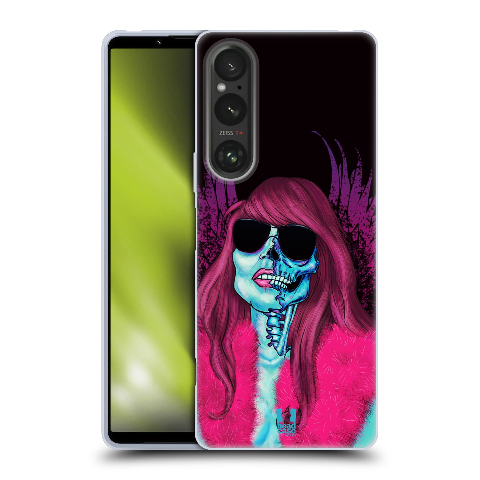 Silikonové pouzdro - Sony Xperia 1 V - Head Case - LEBKA GROUPIE (Silikonový kryt, obal, pouzdro na mobilní telefon Sony Xperia 1 V s motivem LEBKA GROUPIE)