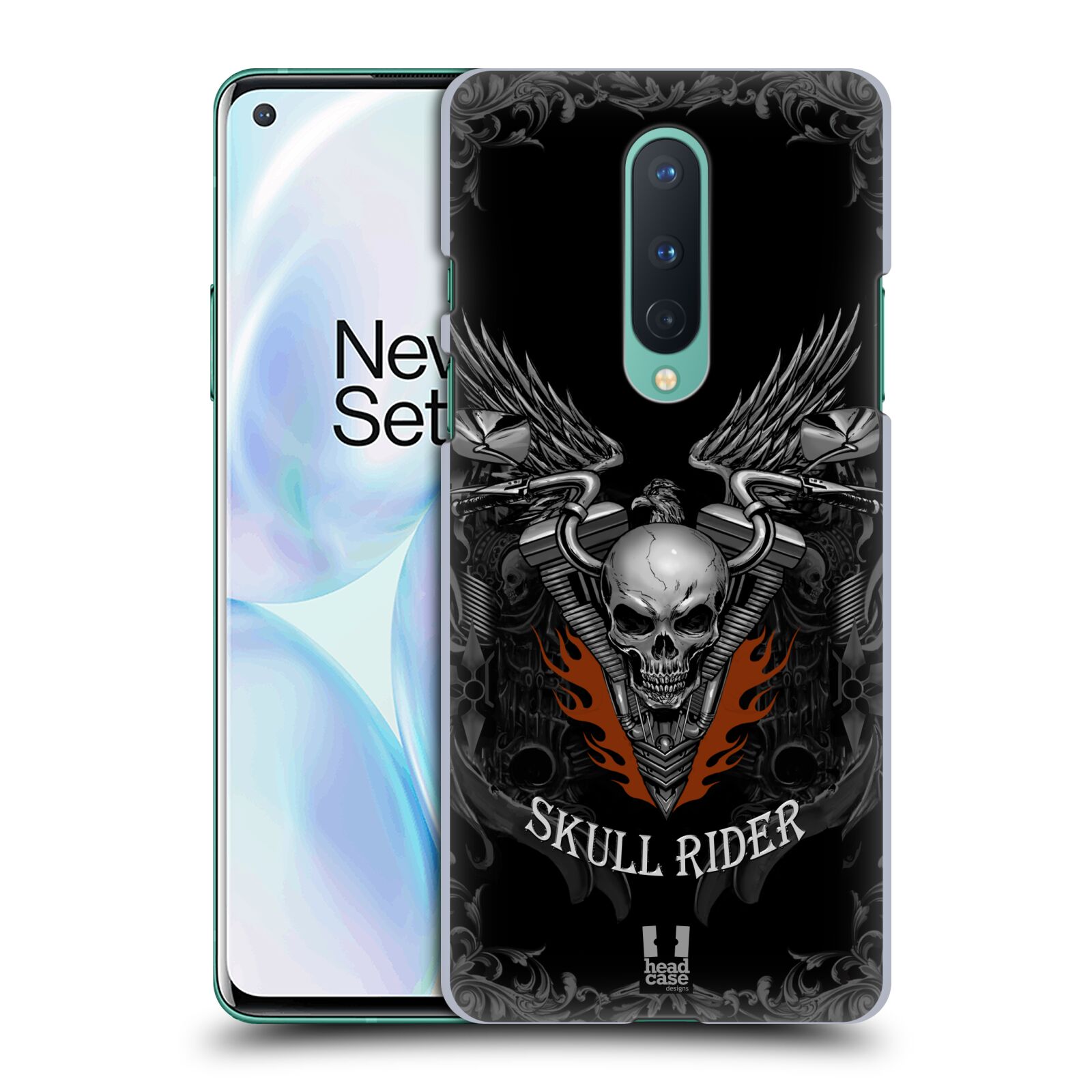 HEAD CASE DESIGNS SKULL BIKERS HARD BACK CASE FOR OPPO PHONES - 第 8/10 張圖片