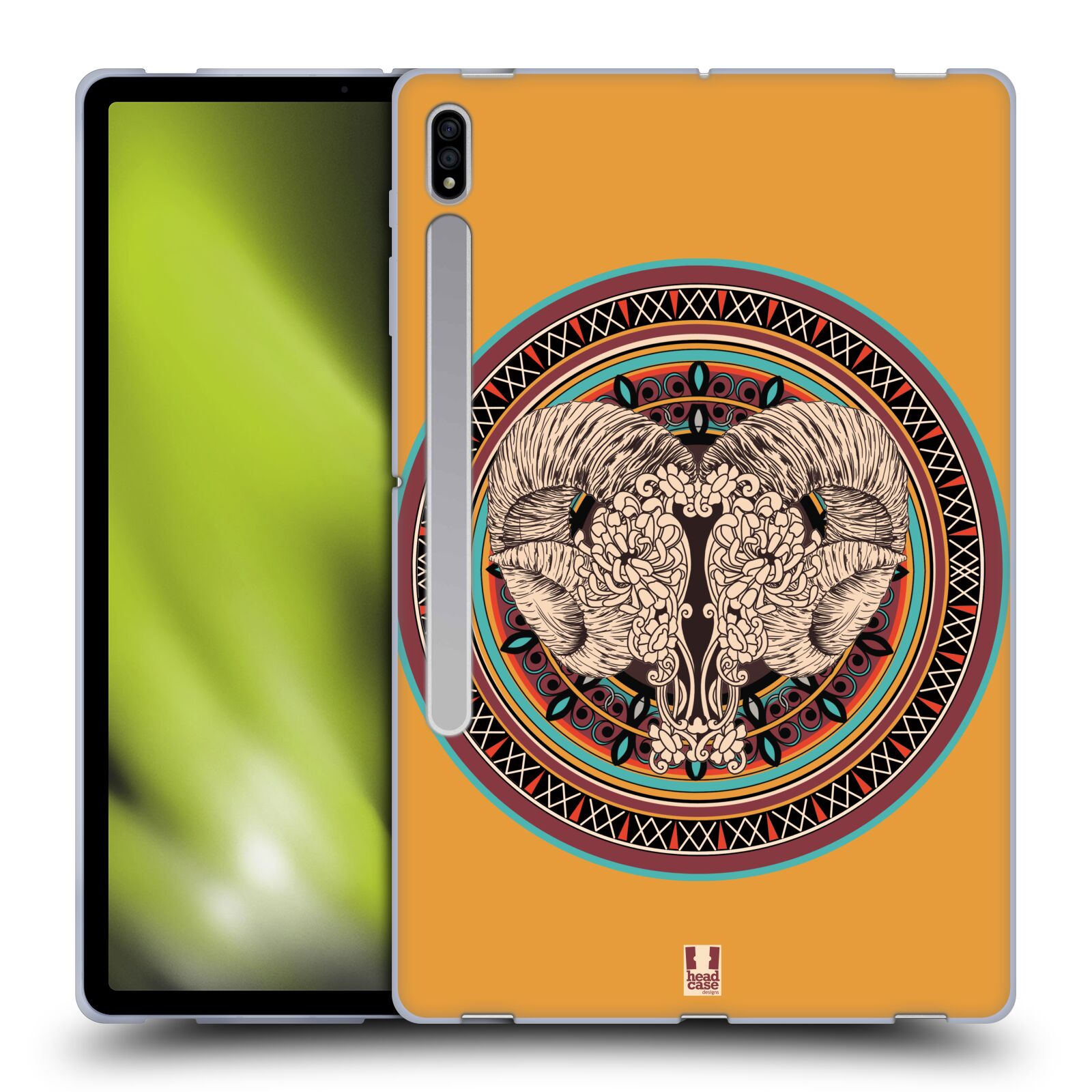 HEAD CASE DESIGNS SKULLS FOLK ART SOFT GEL CASE FOR SAMSUNG TABLETS 1 - Picture 9 of 13