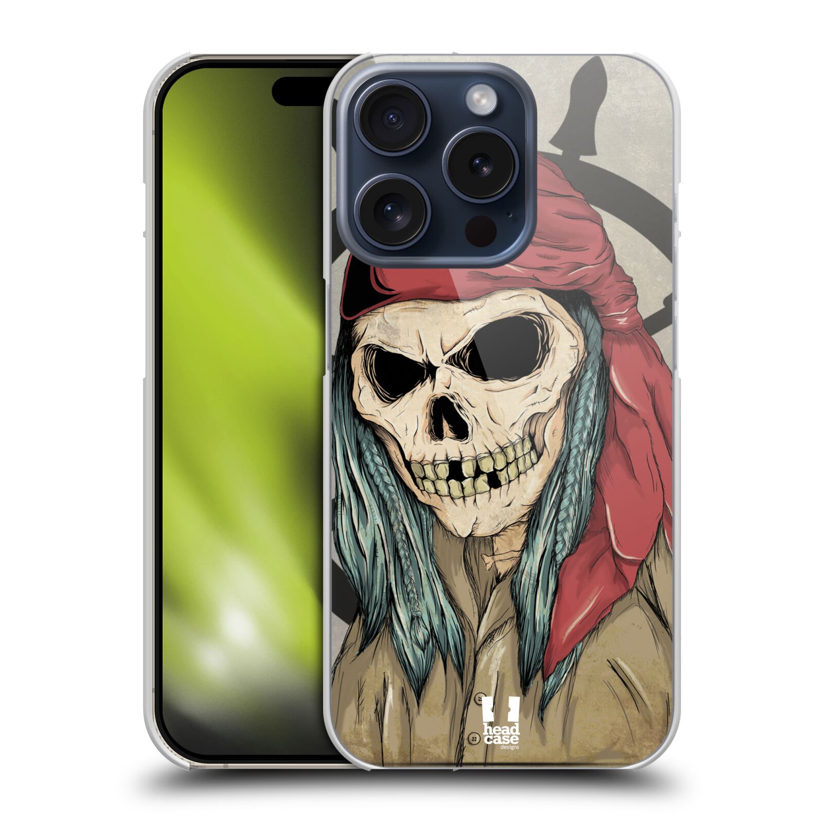 HEAD CASE DESIGNS SKULL PIRATES HARD BACK CASE FOR APPLE iPHONE PHONES - Picture 8 of 10