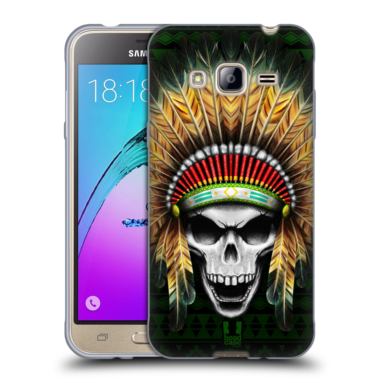 HEAD CASE DESIGNS SCHÄDEL KRIEGER SOFT GEL HANDYHÜLLE FÜR SAMSUNG HANDYS 3 - Picture 8 of 10