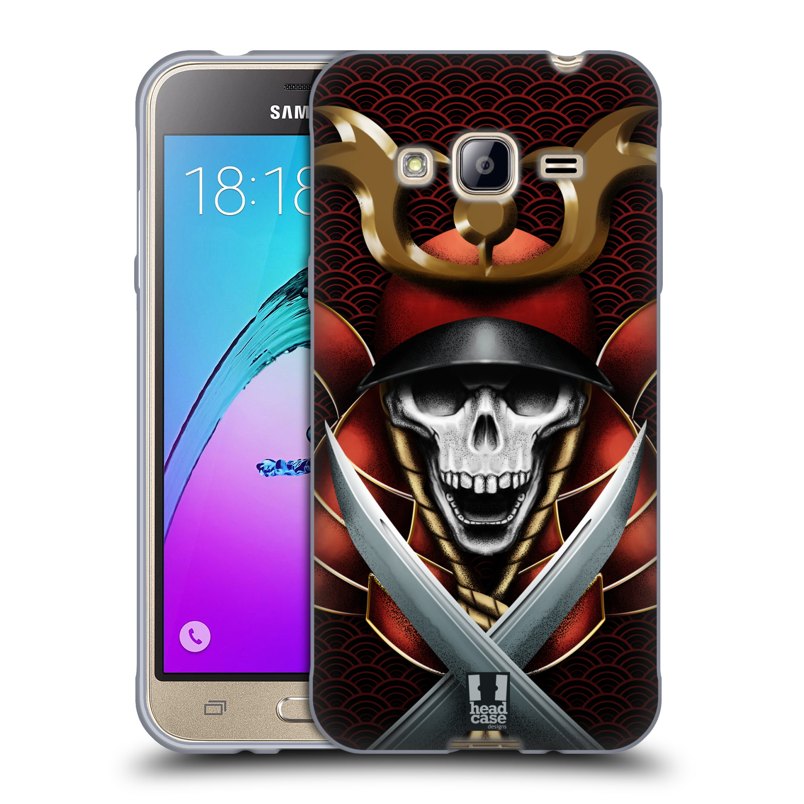 HEAD CASE DESIGNS SCHÄDEL KRIEGER SOFT GEL HANDYHÜLLE FÜR SAMSUNG HANDYS 3 - Picture 9 of 10