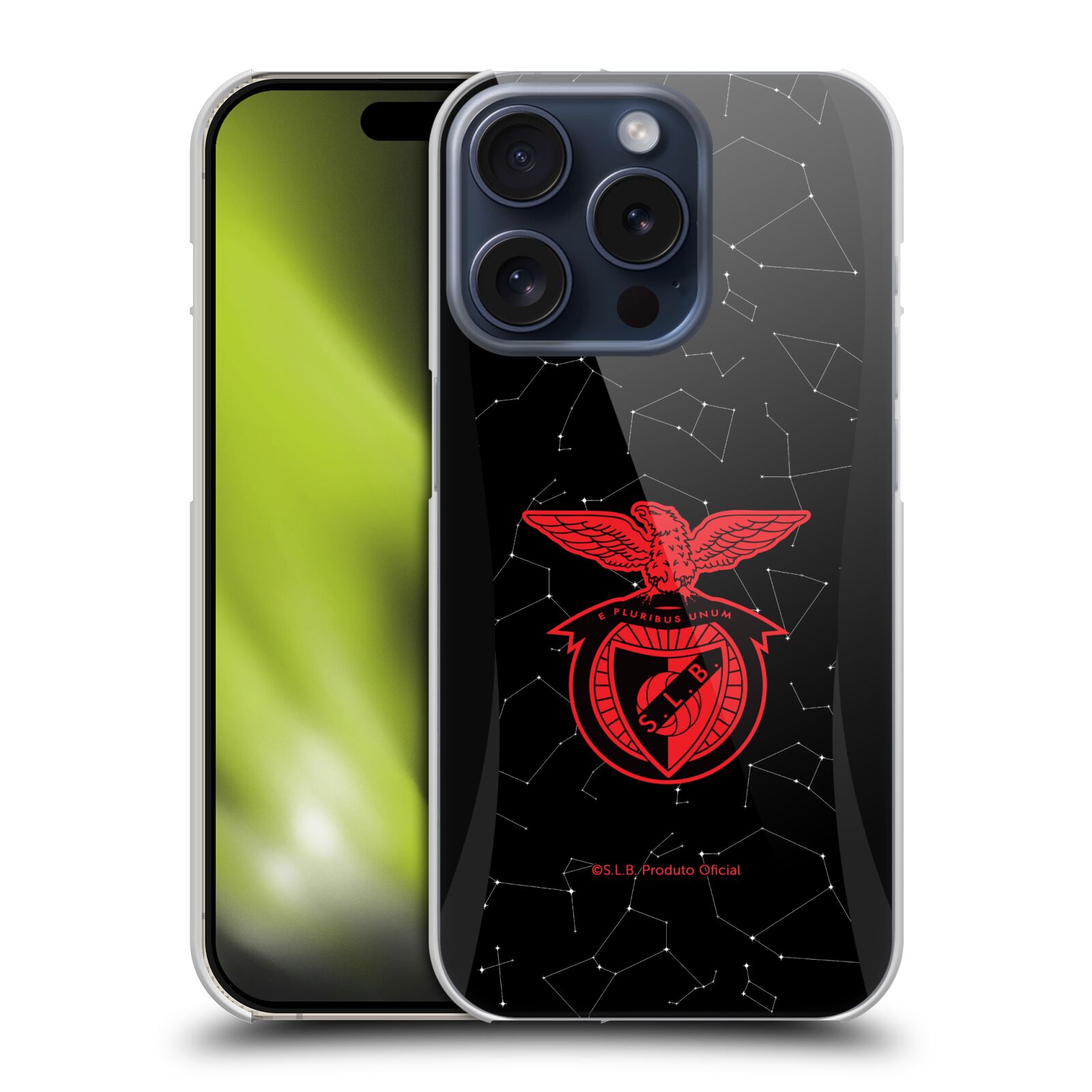 OFFICIAL S.L. BENFICA 2024/25 CREST KIT HARD BACK CASE FOR APPLE iPHONE PHONES