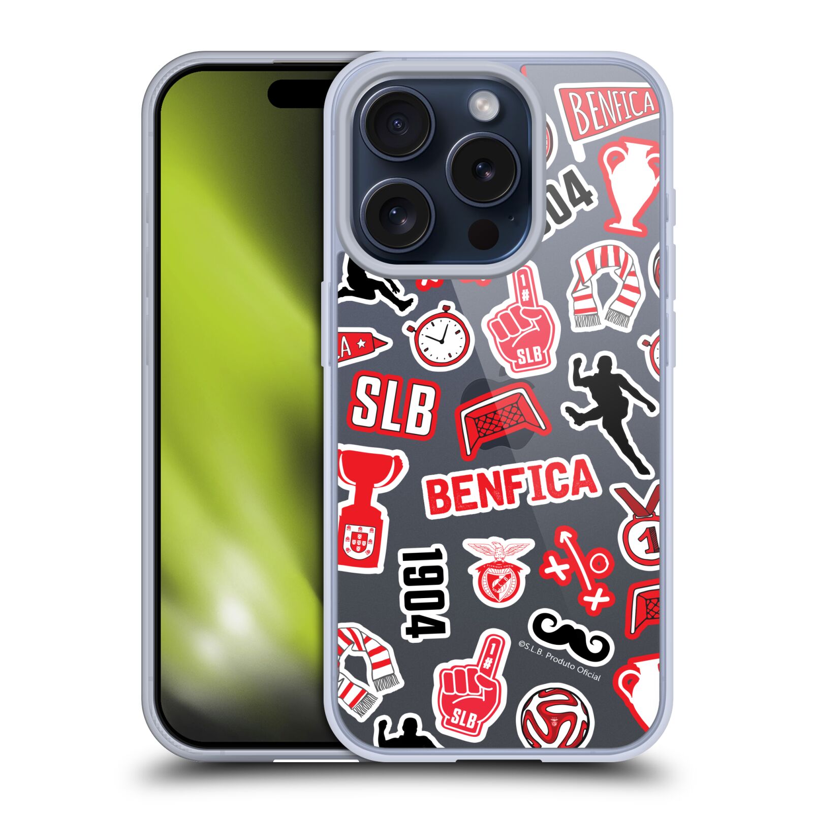 S.L. BENFICA 2021/22 CRÊTE ÉTUI COQUE EN GEL MOLLE POUR APPLE iPHONE TÉLÉPHONES - Photo 8 sur 16