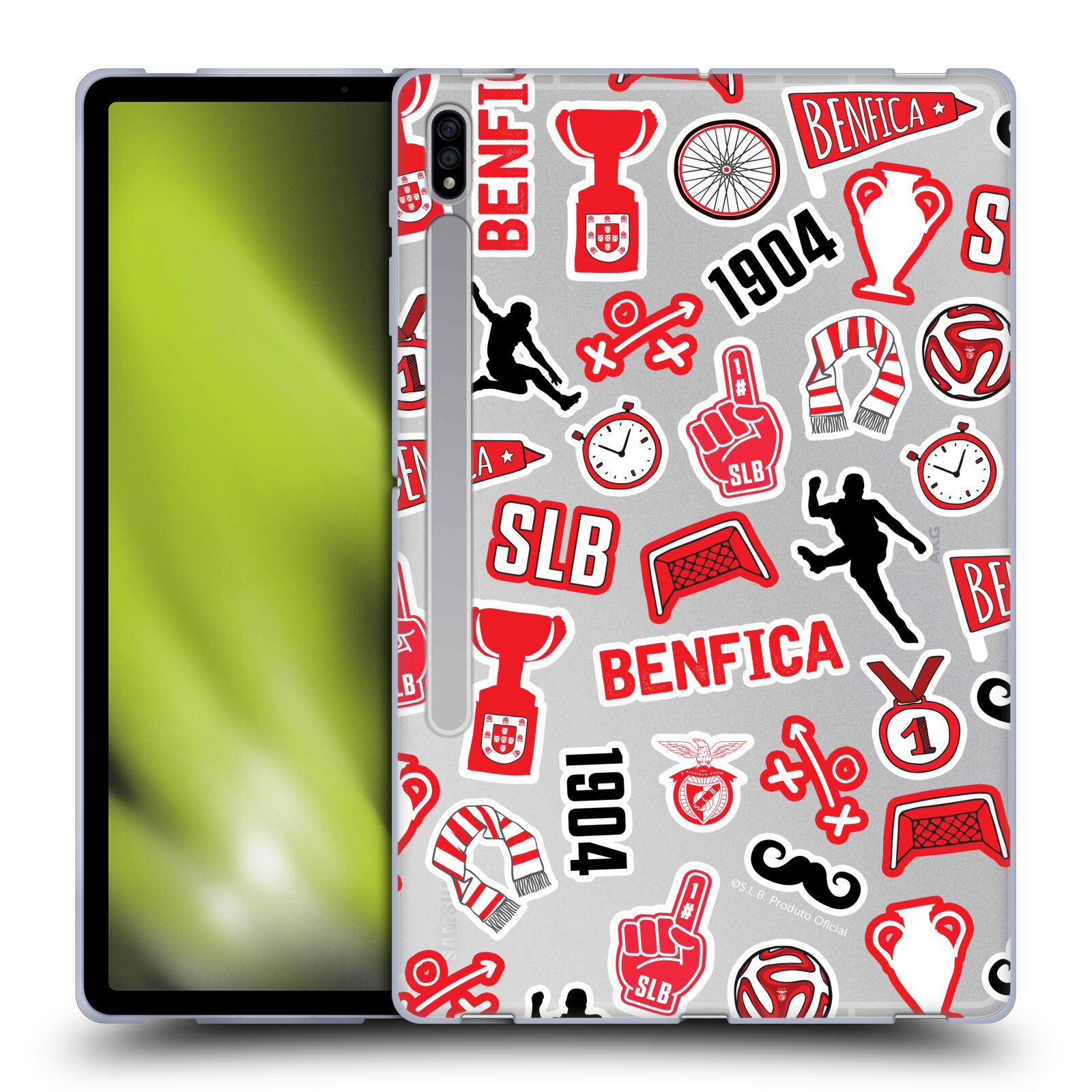 OFFICIAL S.L. BENFICA 2021/22 CREST SOFT GEL CASE FOR SAMSUNG TABLETS 1 - Picture 15 of 16