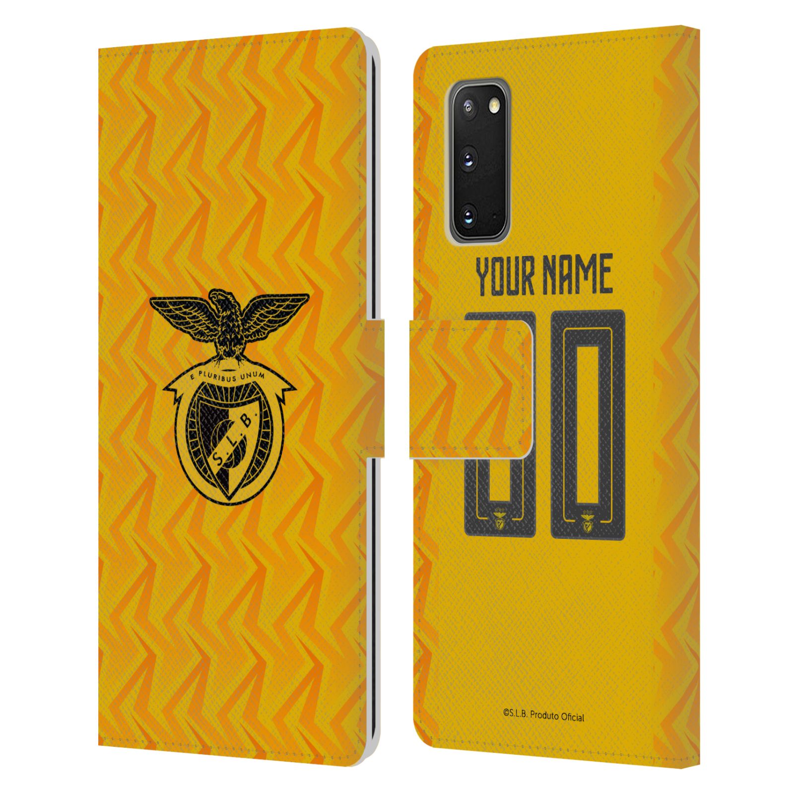 CUSTOM PERSONALIZED S.L. BENFICA 2022/23 LEATHER BOOK CASE FOR SAMSUNG PHONES 1 - Picture 7 of 9