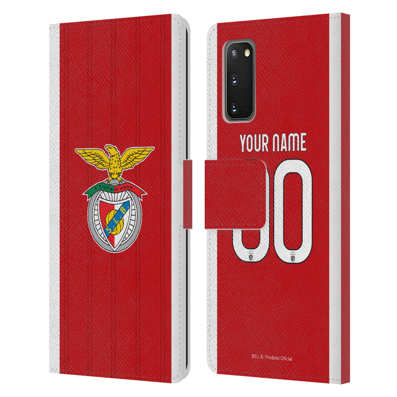 CUSTOM PERSONALIZED S.L. BENFICA 2022/23 LEATHER BOOK CASE FOR SAMSUNG PHONES 1 - Picture 8 of 9