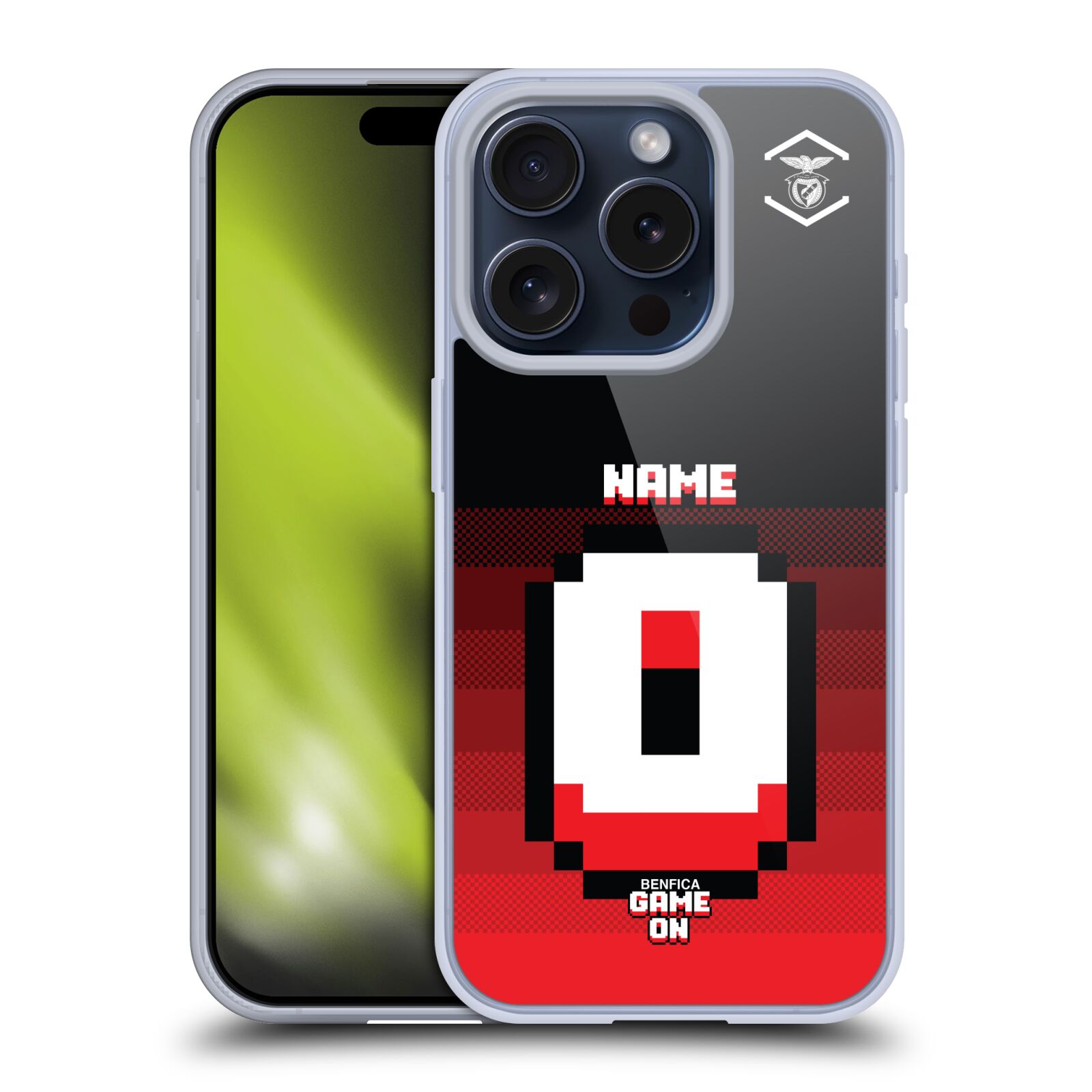 CUSTOM PERSONALIZED S.L. BENFICA 2022/23 SOFT GEL CASE FOR APPLE iPHONE PHONES