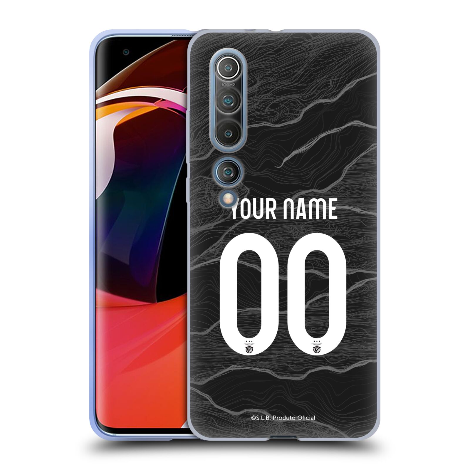 S.L. PERSONALIZZATA KIT BENFICA 2021/22 CUSTODIA MORBIDA GEL PER TELEFONI XIAOMI - Foto 9 di 10