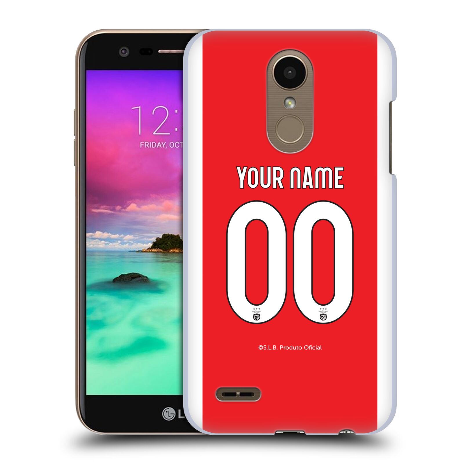 CUSTOM CUSTOMISED PERSONALISED S.L. BENFICA 2021/22 KIT CASE FOR LG PHONES 1 - 第 10/10 張圖片